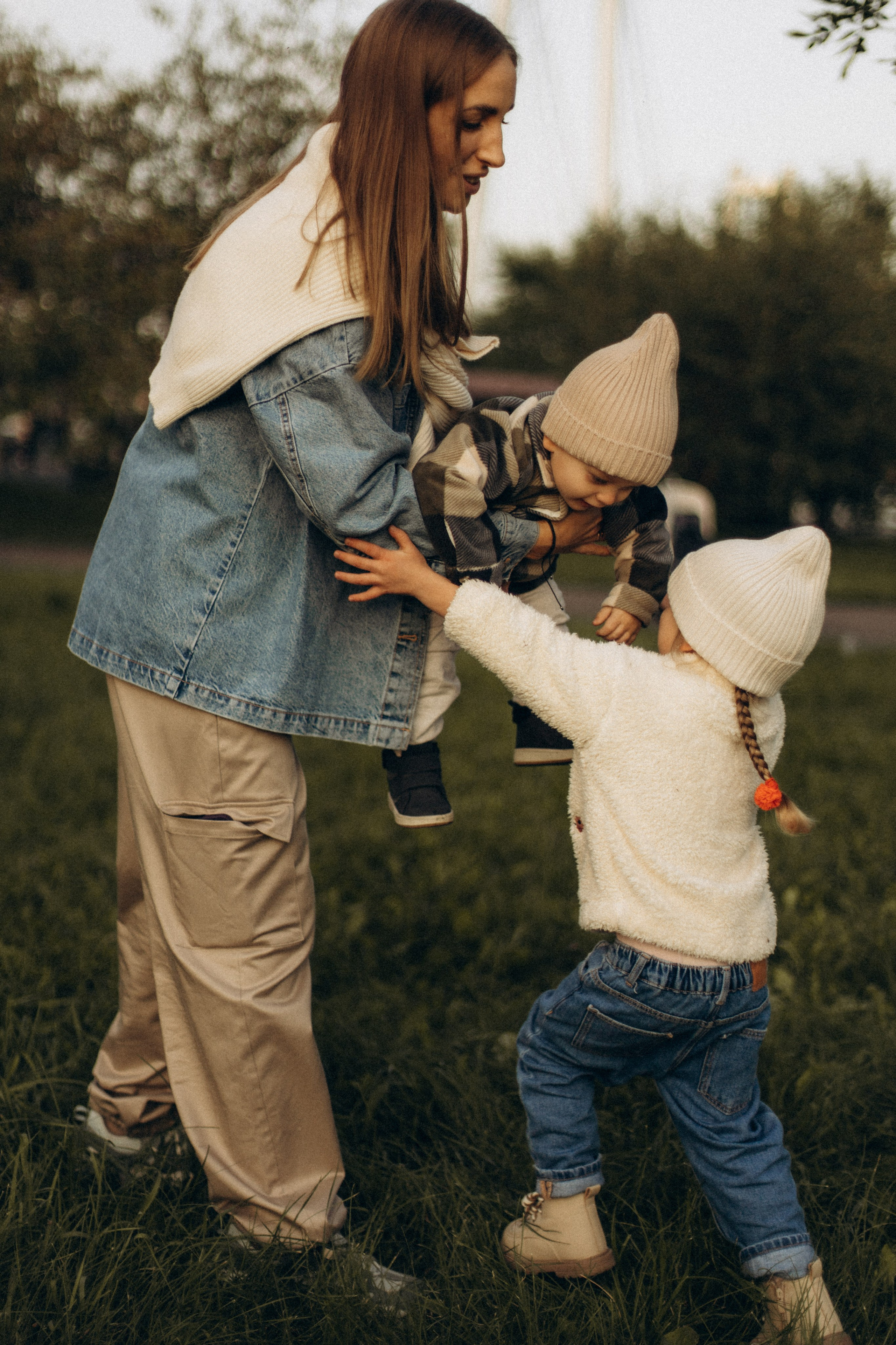 Тоня, София (3 года) и Леон (1 год). Семейный и детский фотограф Красноярск Иркутск Денк Анна