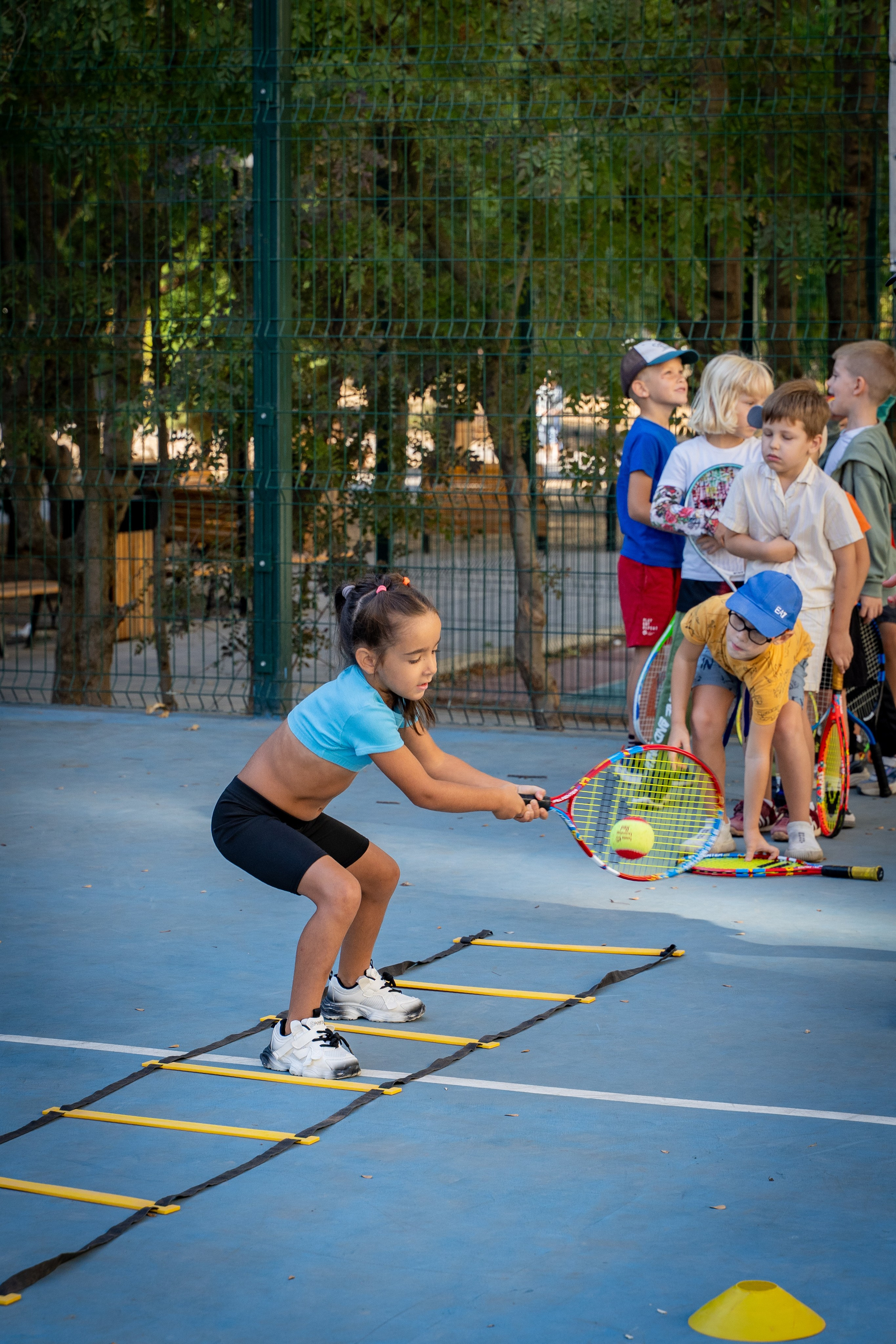 Федерация тенниса Севастополь. Малыши. Анастасия Дунаева. Фотограф в Севастополе