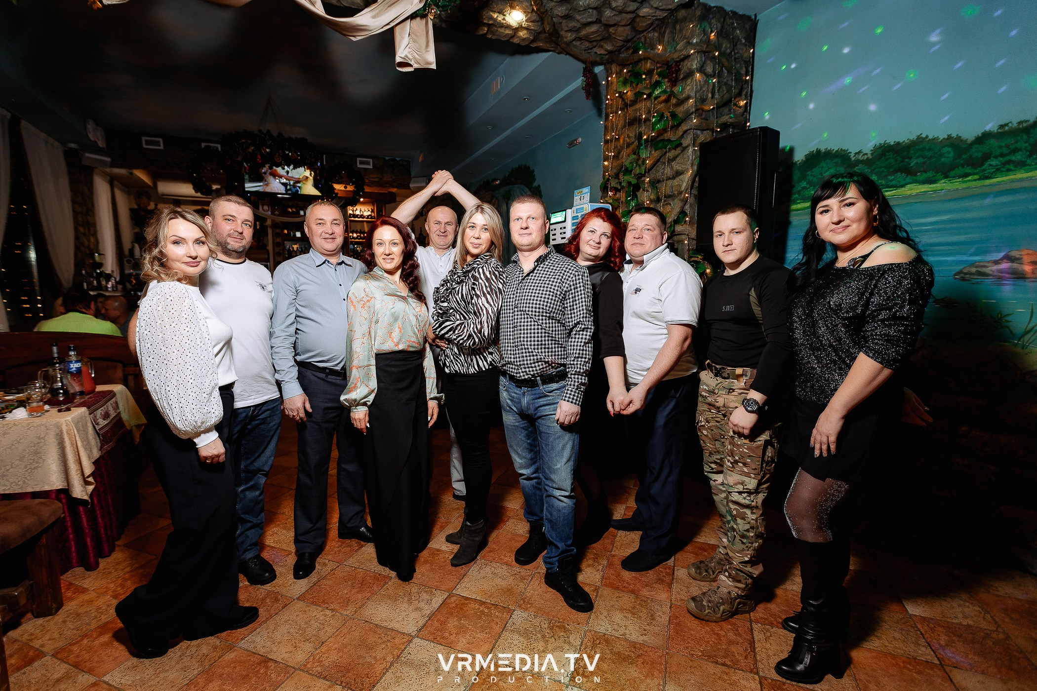 Новогодний вечер в ресторане «Лазурный Берег»