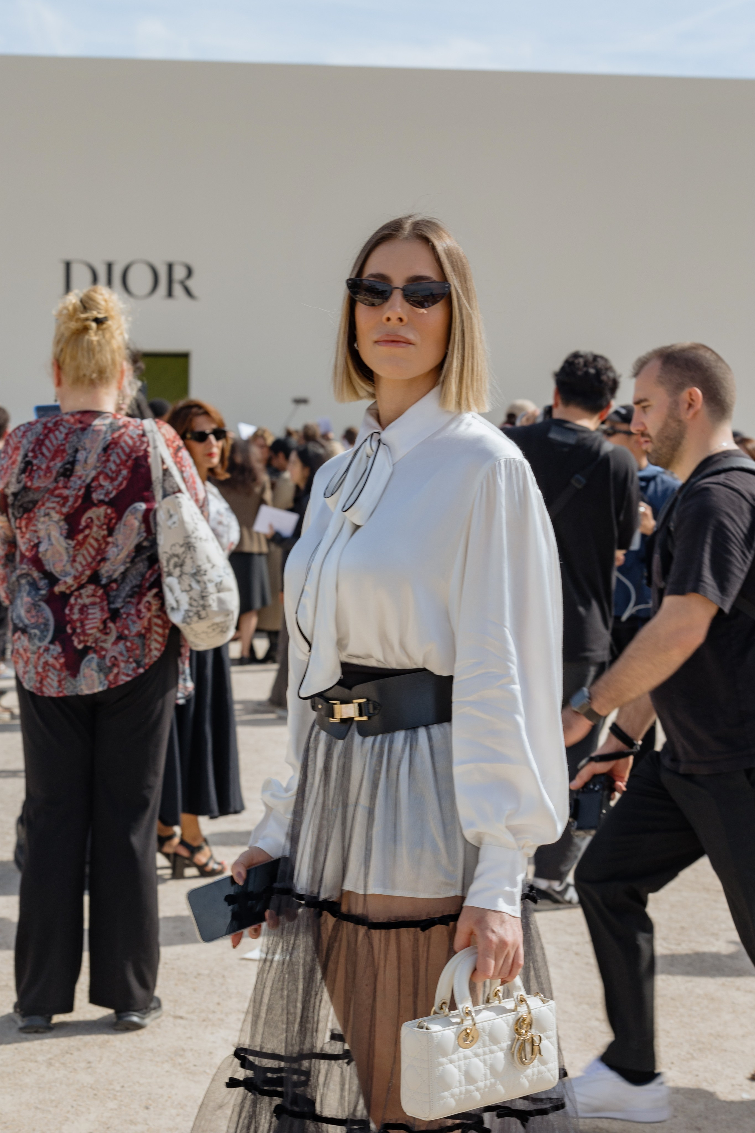 PFW SPRING SUMMER 2024 DIOR. Photographer in Milan Ivan Goncharov
