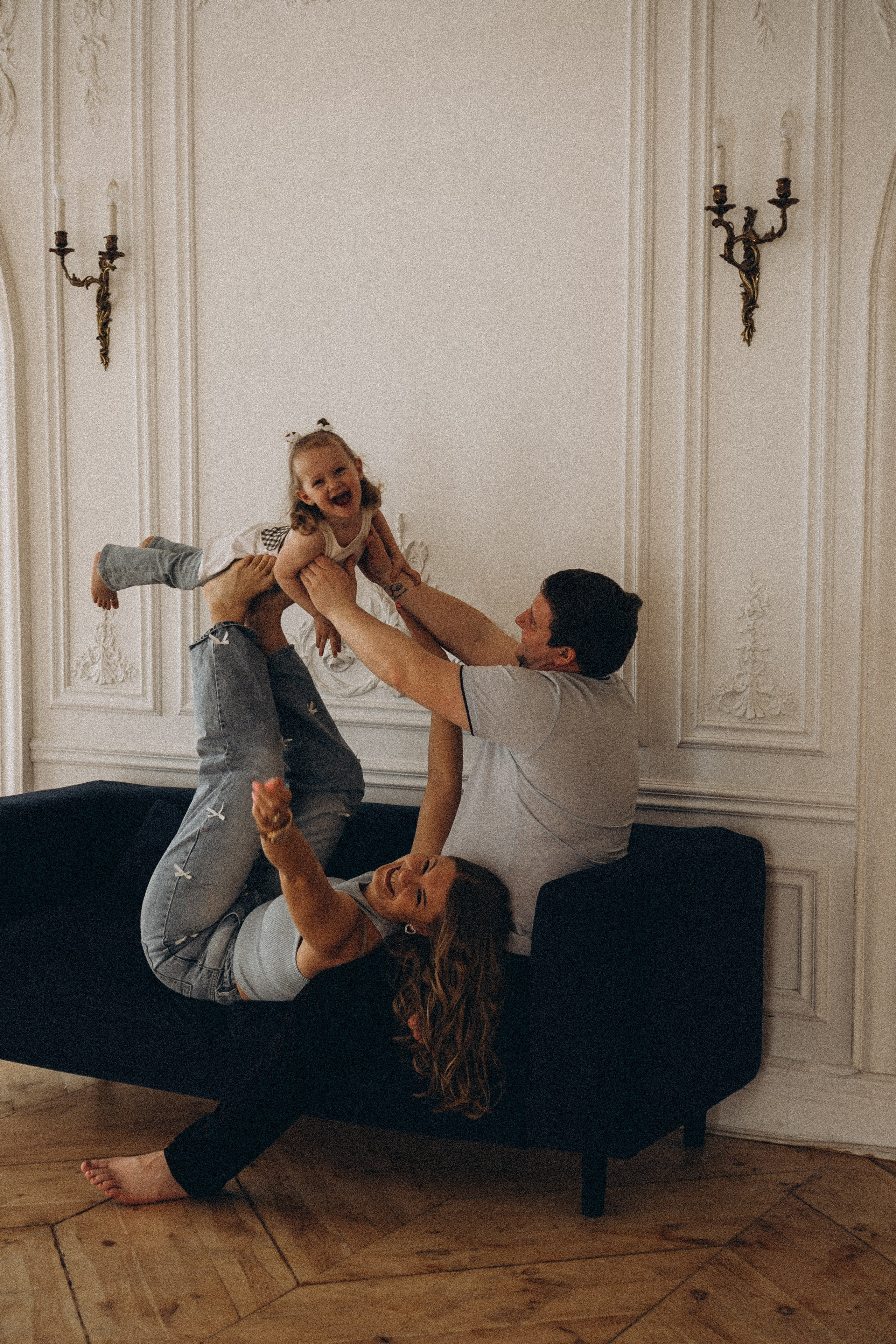 Семейная история в студии. Профессиональный фотограф, Санкт-Петербург — Виктория Богомолова