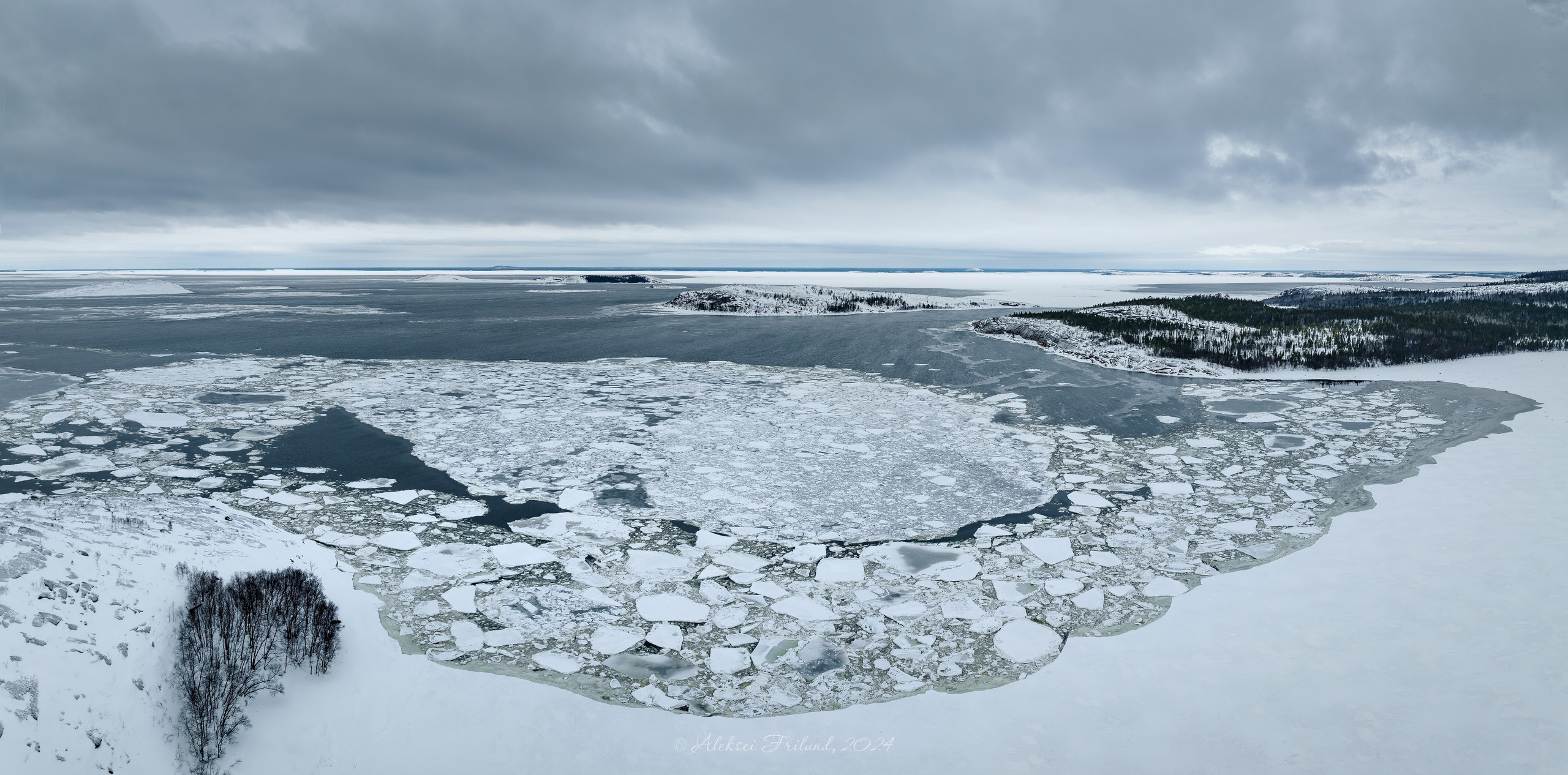 Белое море. Аэросъемка. Фото и Видео в Карелии. Алексей Фрилунд