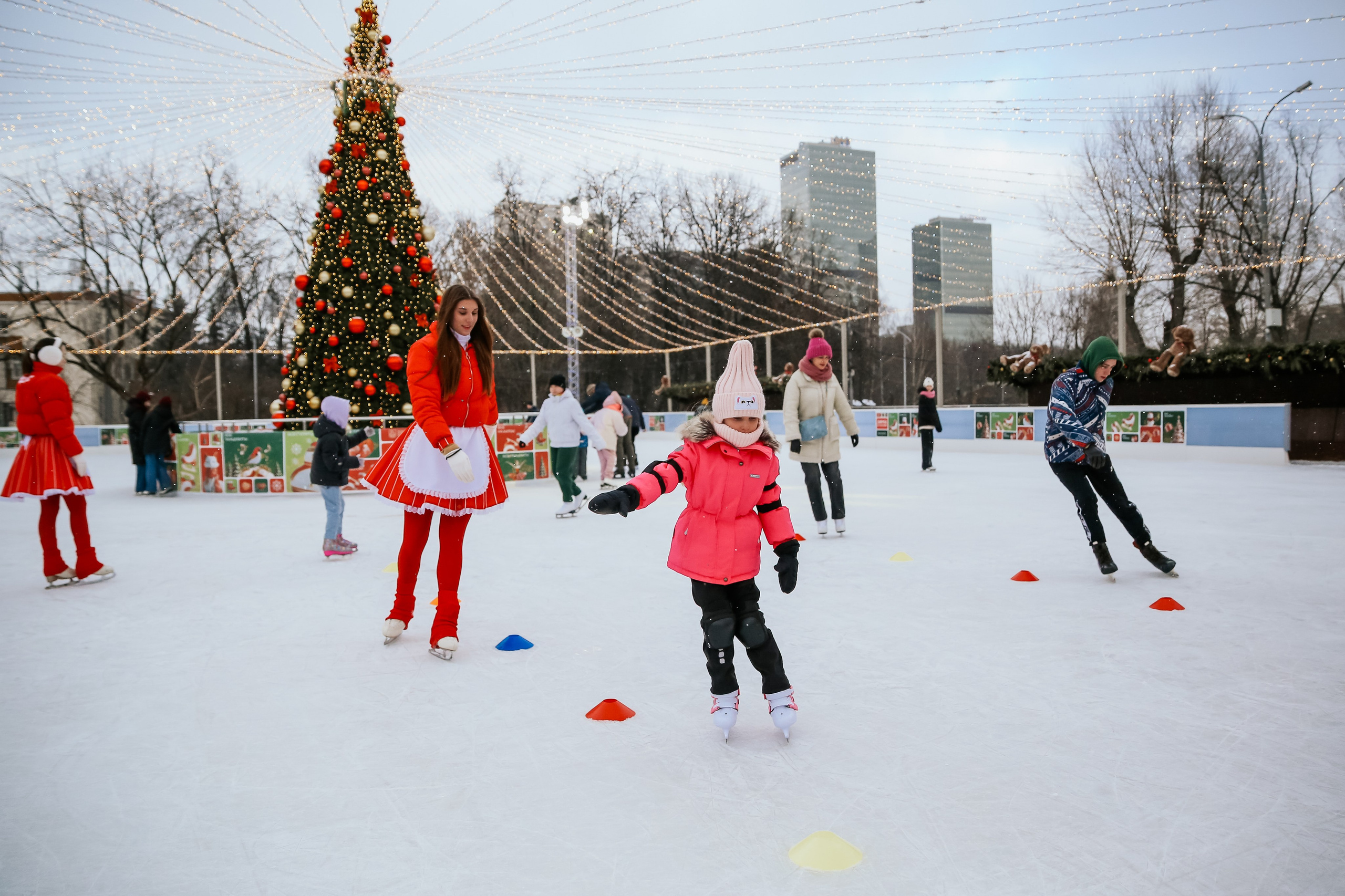Ледовое шоу Сити каток Московское Чаепитие. Фотограф и видеограф Анна Домашенко