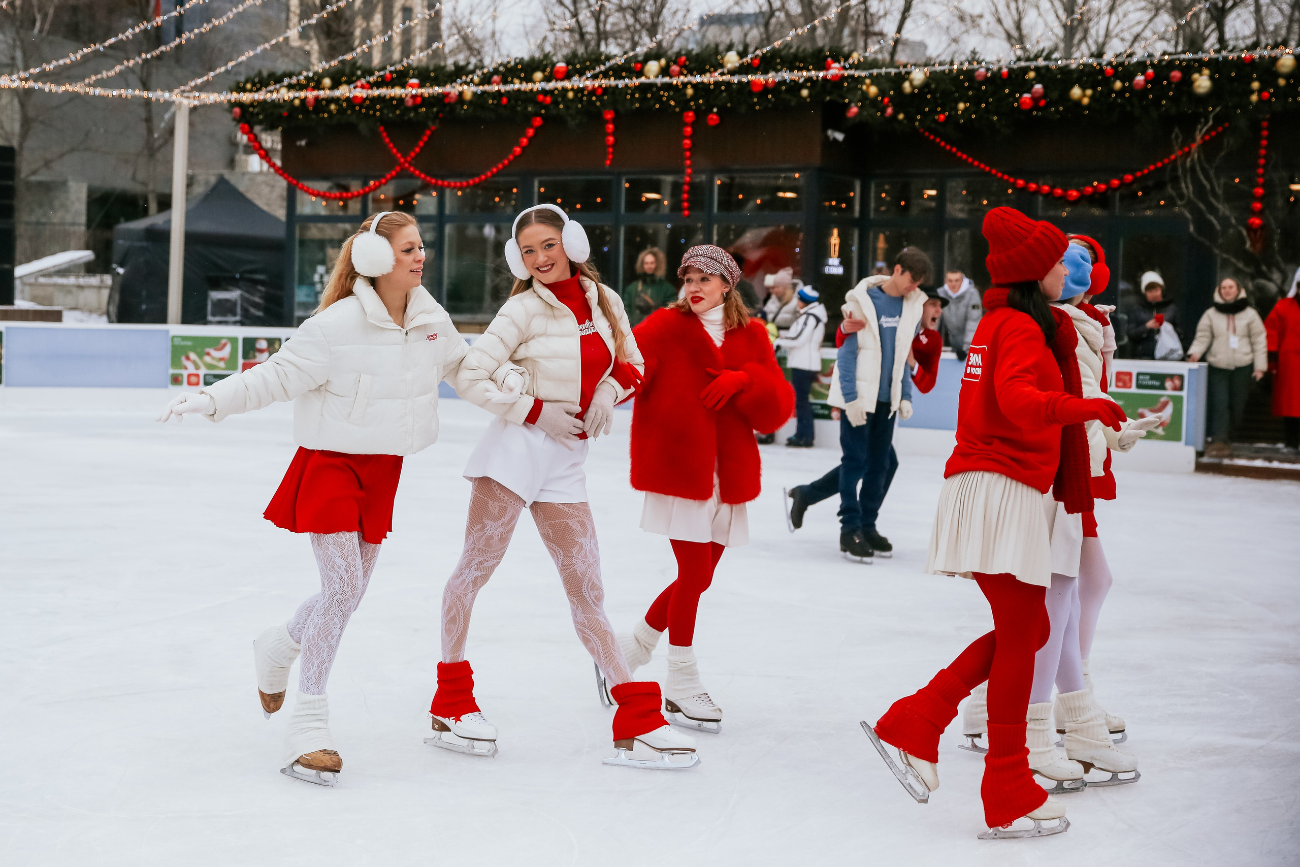 Ледовое шоу Сити каток Московское Чаепитие. Фотограф и видеограф Анна Домашенко