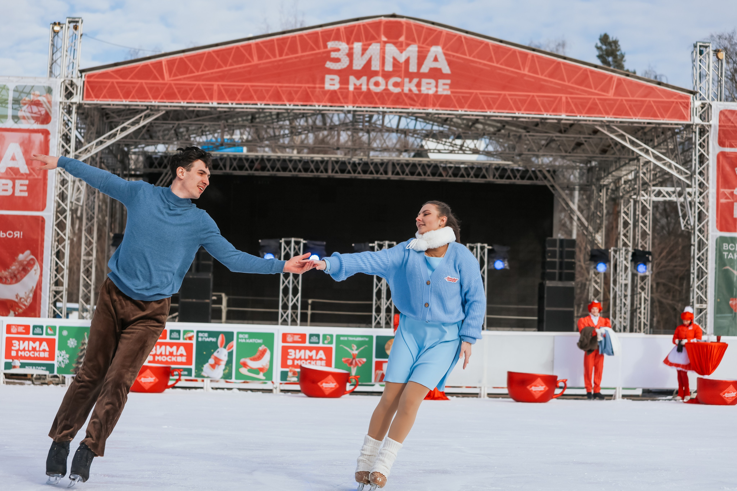 Ледовое шоу Сокольники Московское Чаепитие. Фотограф и видеограф Анна Домашенко