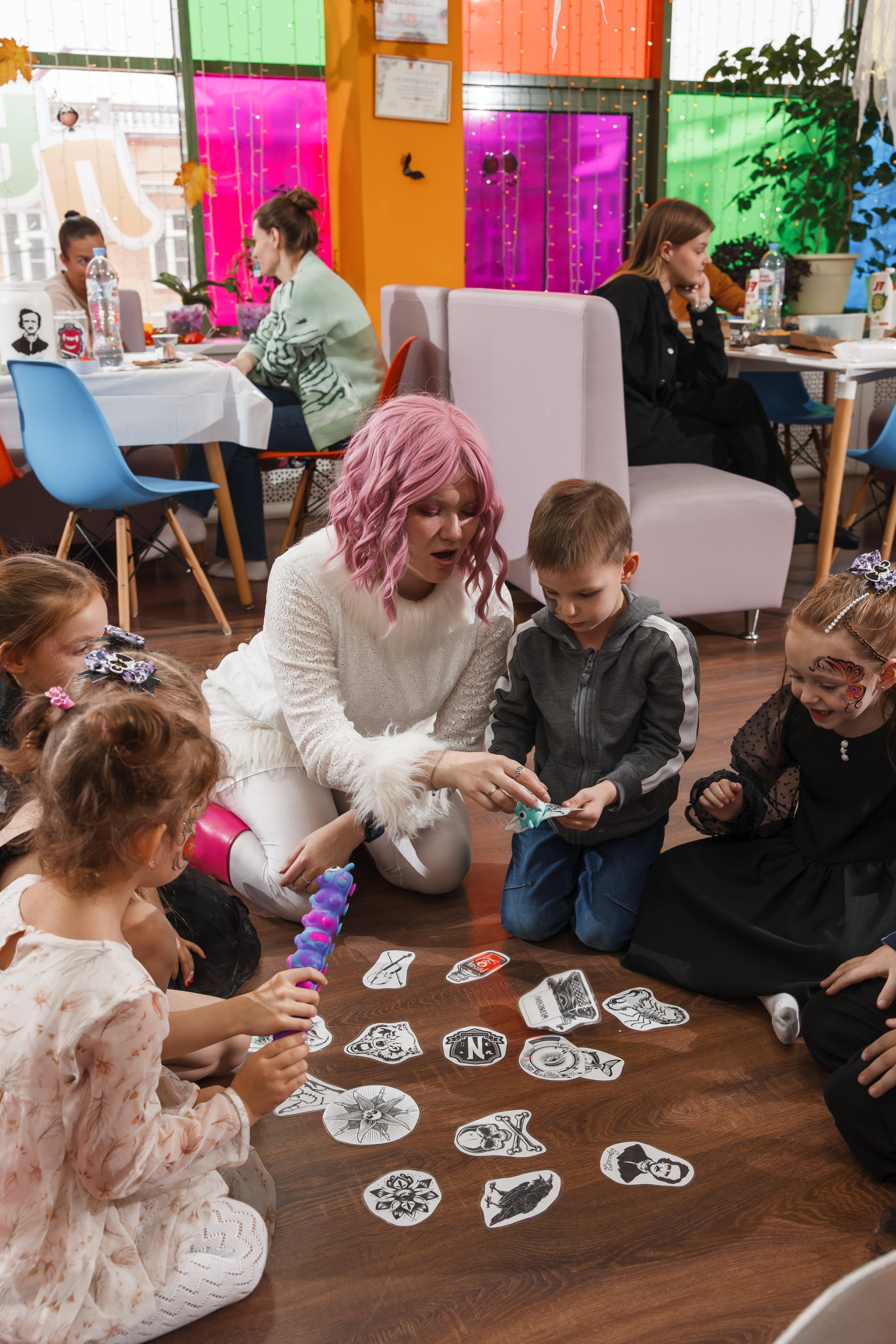 День рождения Маши в стиле «Wednesday». Свадебный и репортажный фотограф (Москва, Королев и другие)