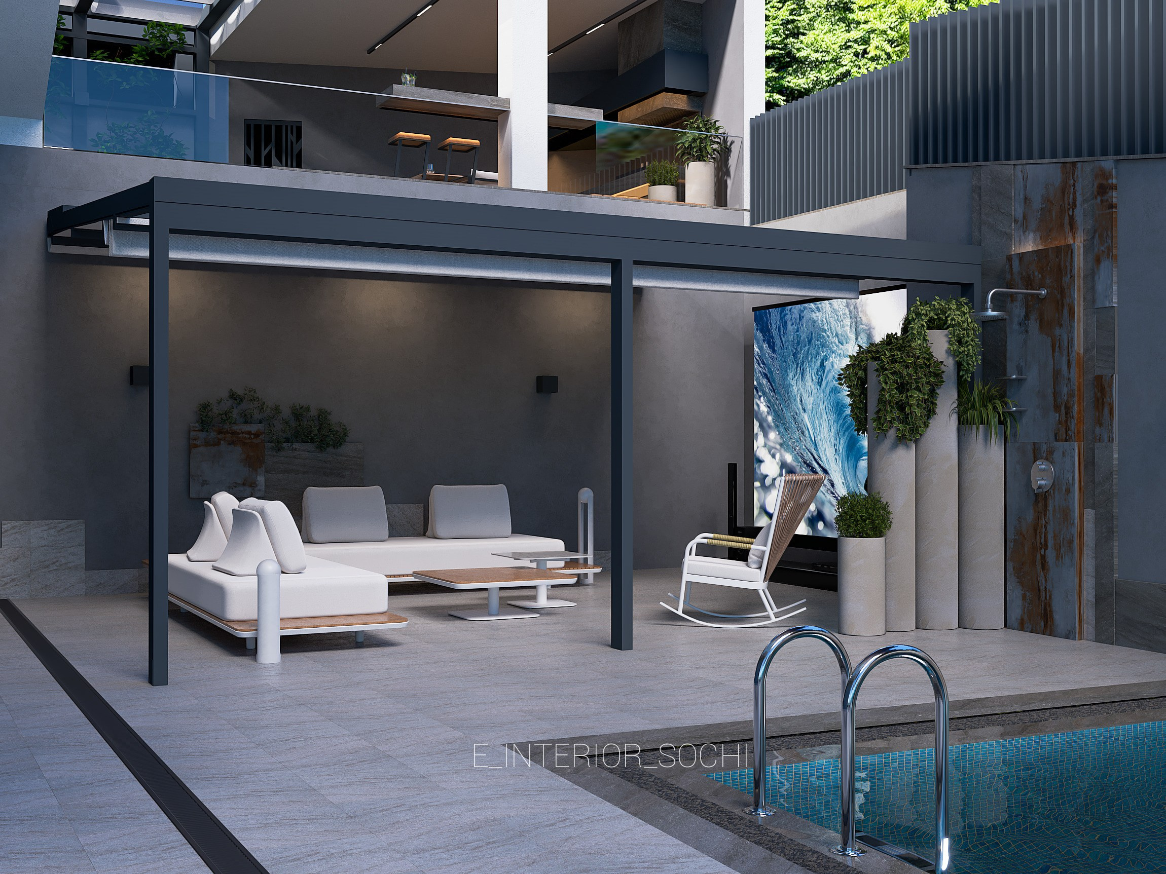 AIR_STONEWOOD. Дизайн интерьера Евгения Тисленко