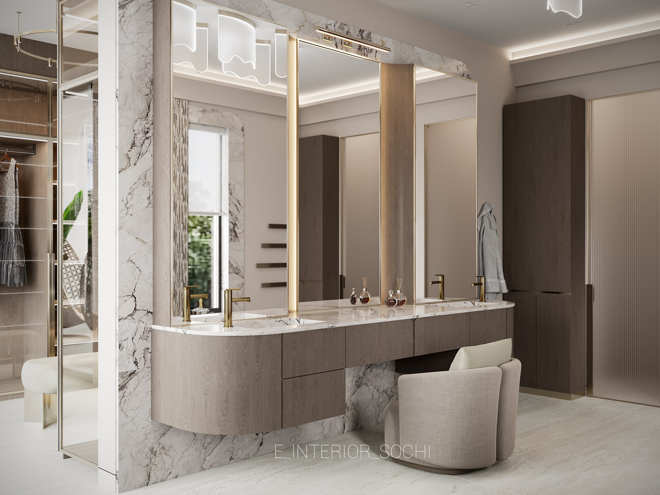 WINGSKY-STONEWOOD. Дизайн интерьера Евгения Тисленко