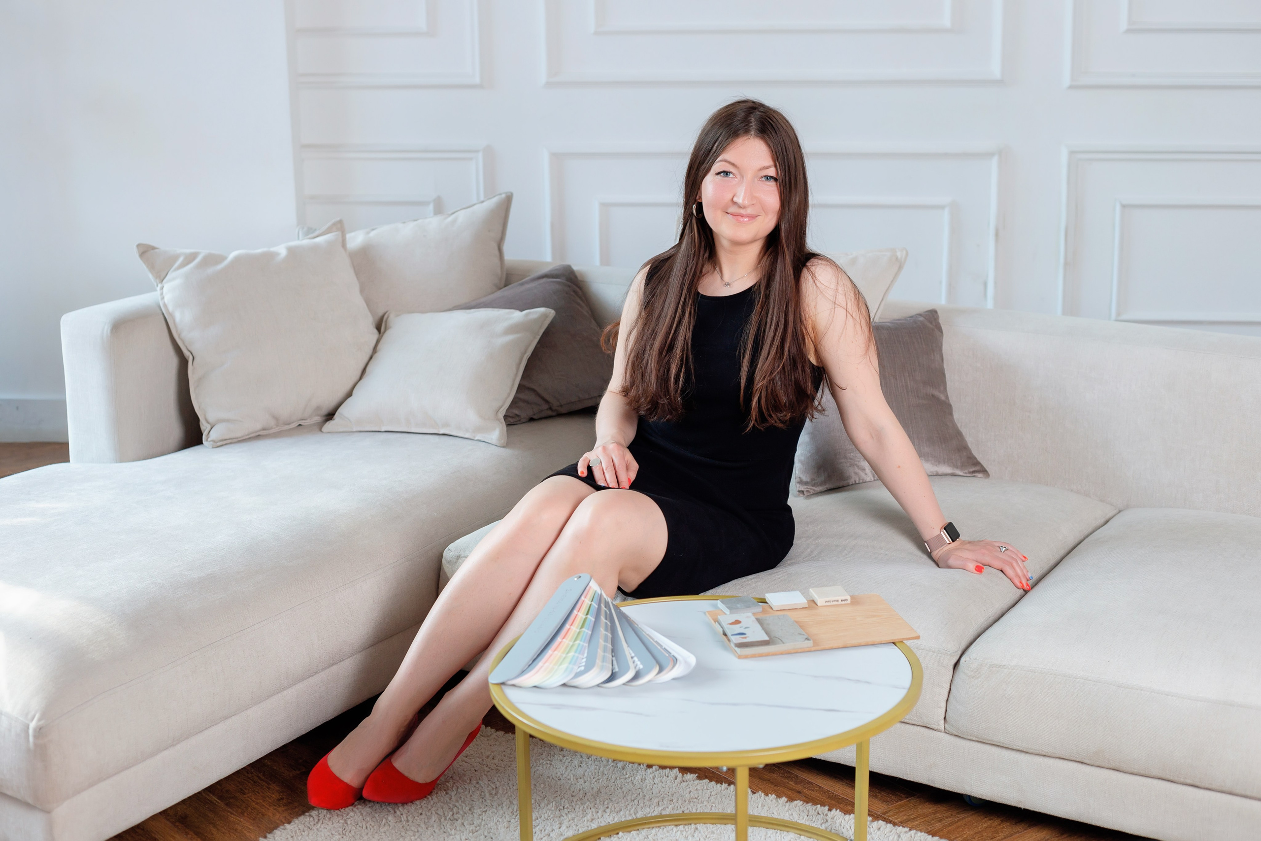 Фотосессия для дизайнера интерьера в СПБ, визуал для соцсетей и сайта. Портретные фотосессии, контент-съемки, репортаж