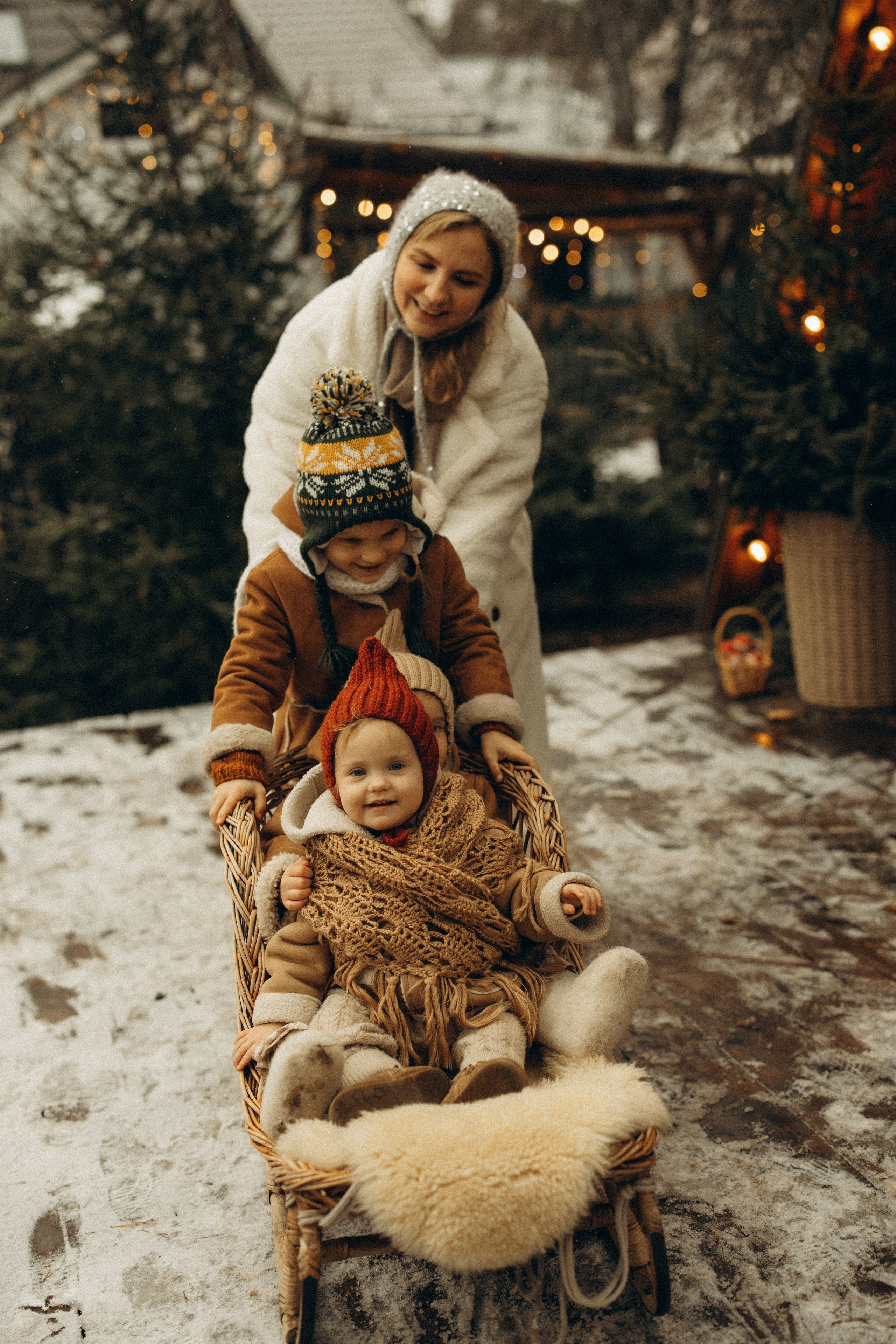 Ира, Дуня, Агуся, Маша. Семейный фотограф Оля Гладченко