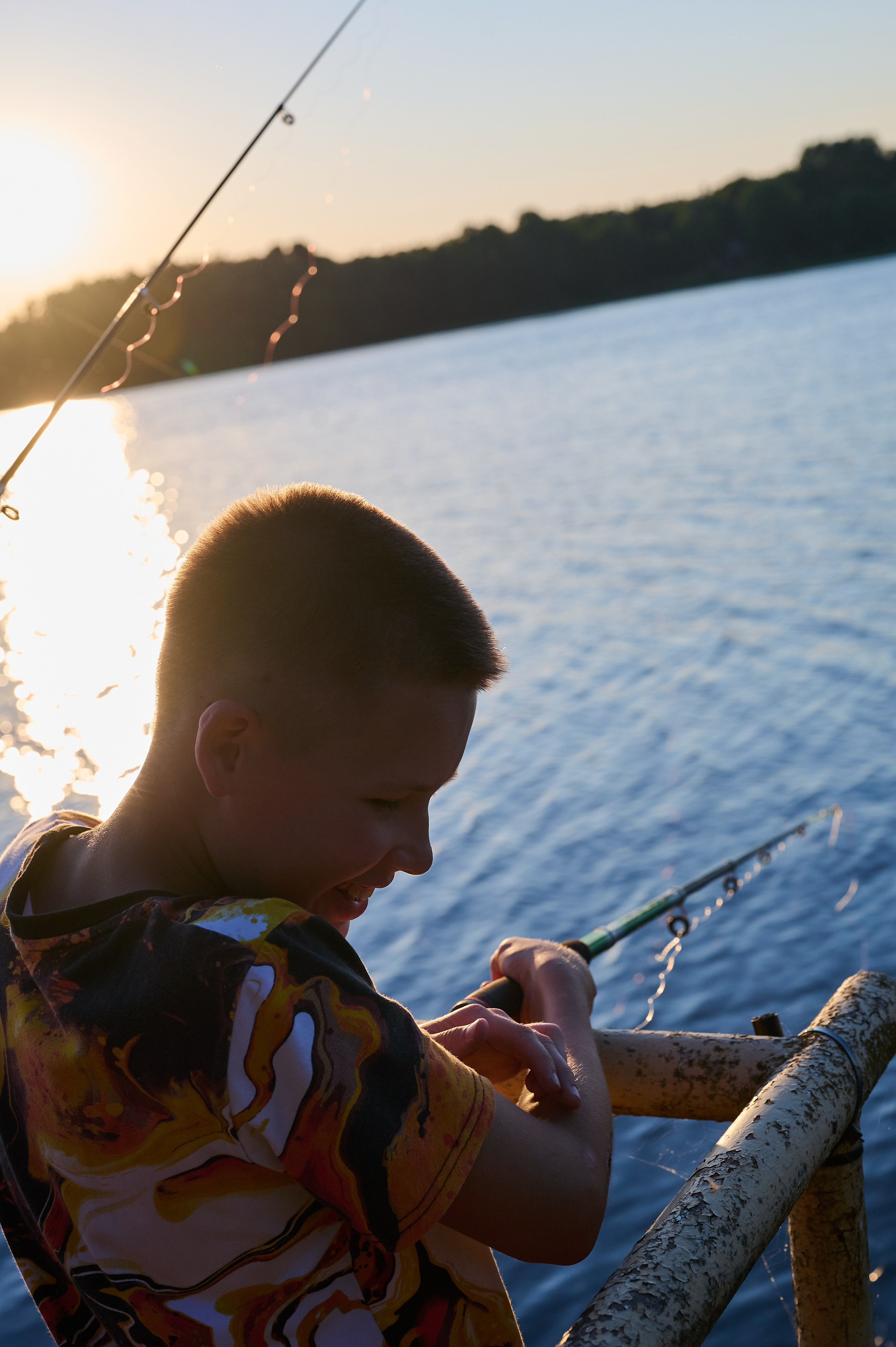 Детская рыбалочка. Репортажный фотограф в Санкт-Петербурге Диана Ларченкова