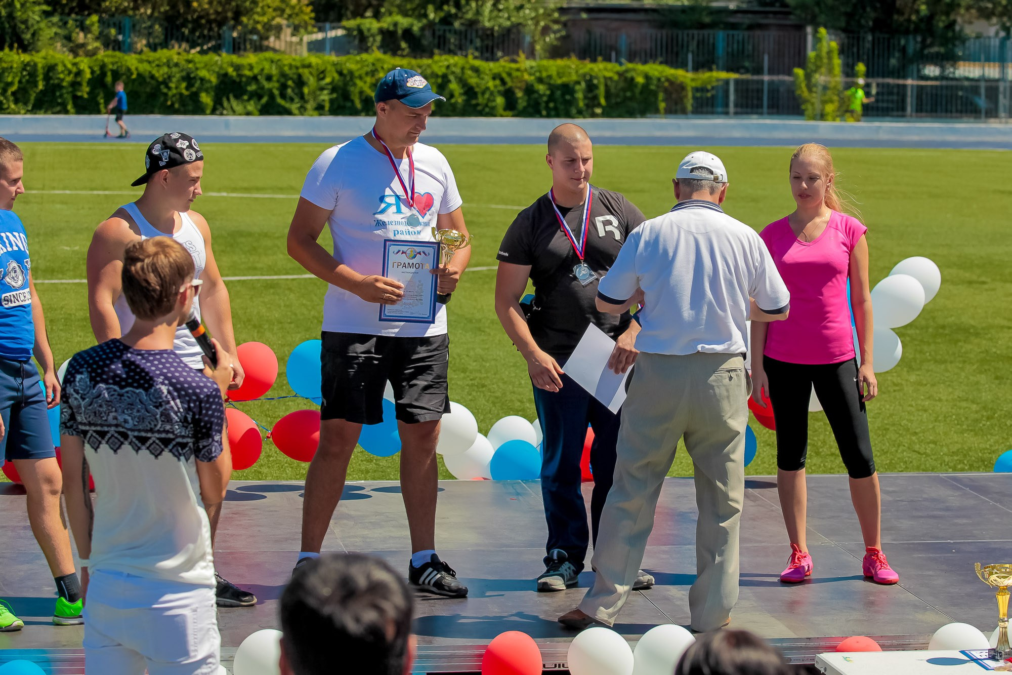 День Физкульт. Максим Матвийченко и Виктория Басова профессионалы своего дела