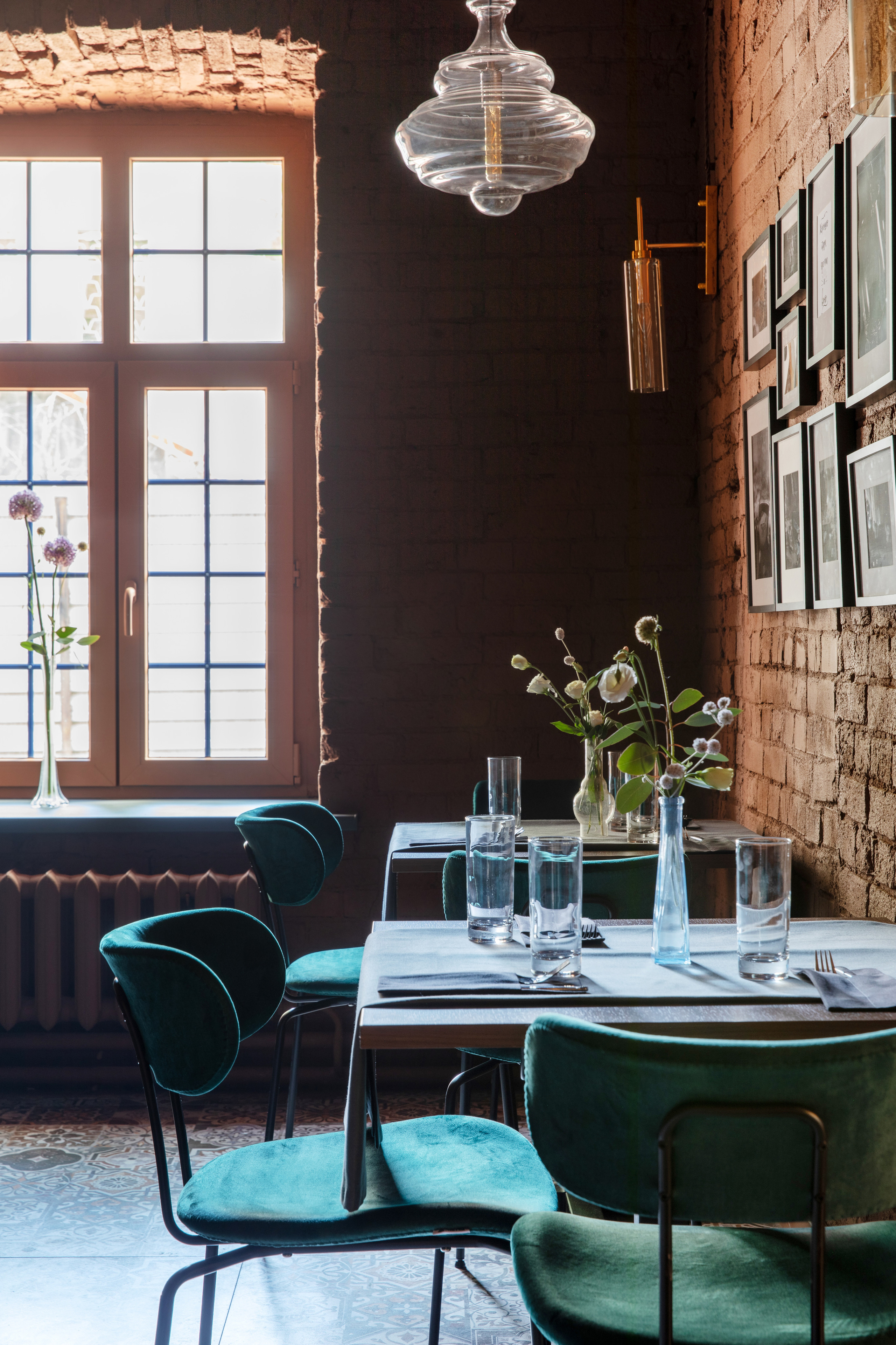 Ресторан «Виноград». Дизайнер интерьера Ксюша Шакирова, создание дизайн проектов под ключ