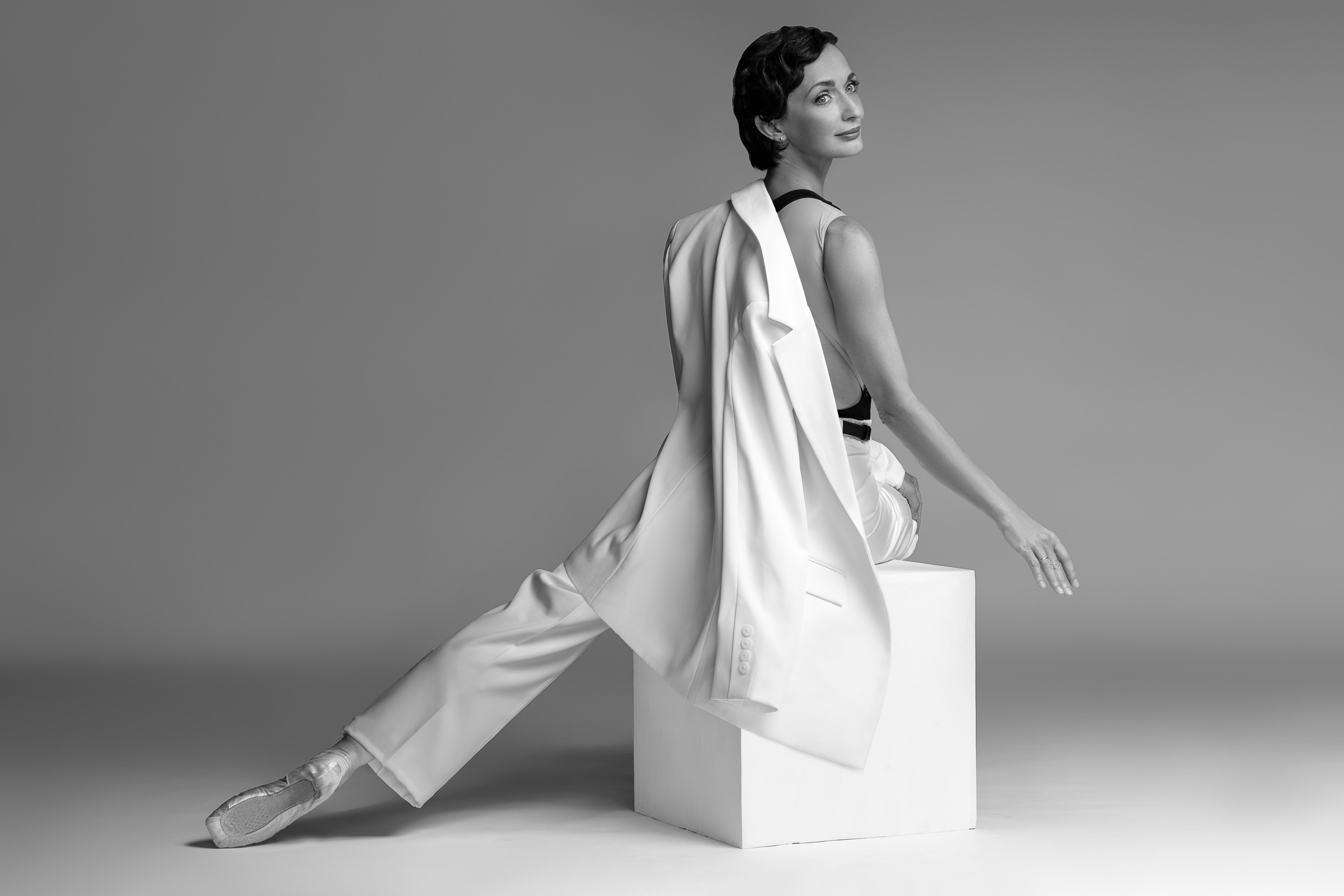 Портретная фотосессия в стиле «Минимализм»: балет и спорт. Виктория Беник