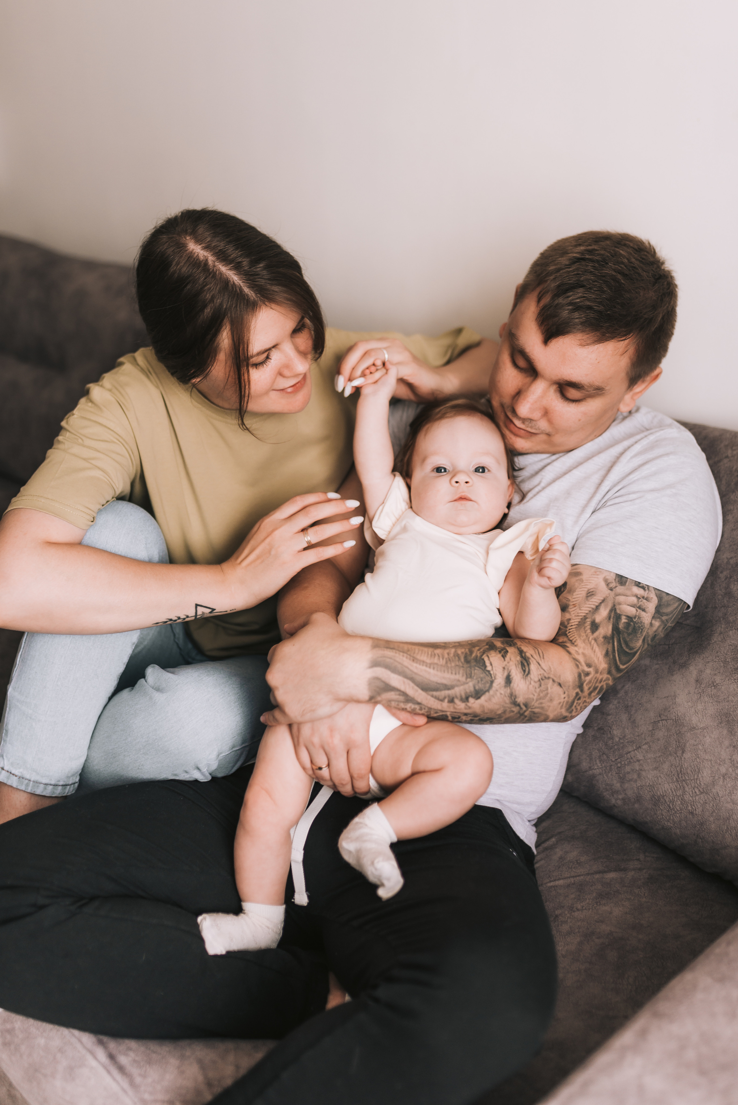 Марина, Антон & Варюша. Семейный фотограф в Санкт-Петербурге | Баранова Галина