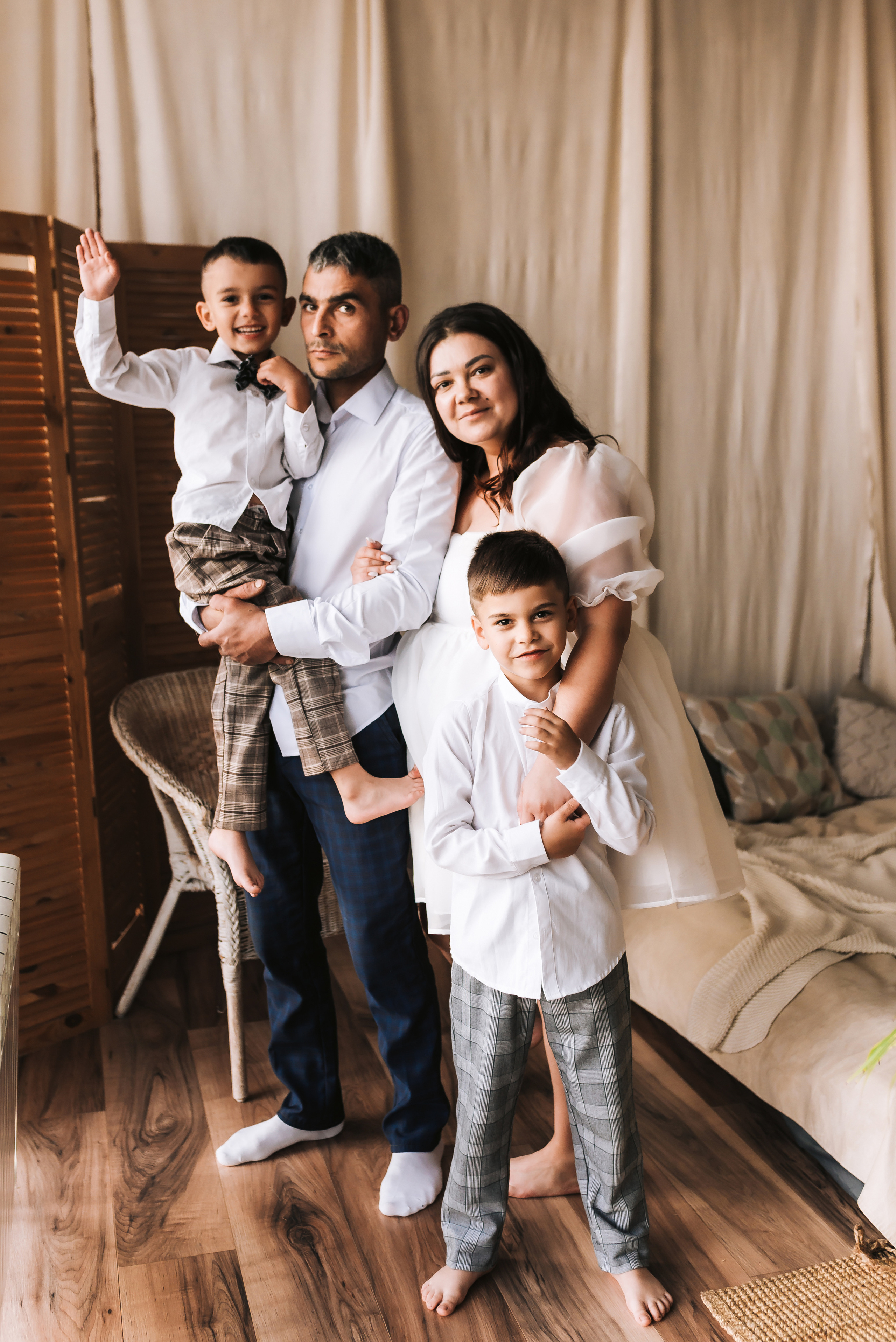 Александра, Арут, Артем & Арсен. Семейный фотограф в Санкт-Петербурге | Баранова Галина