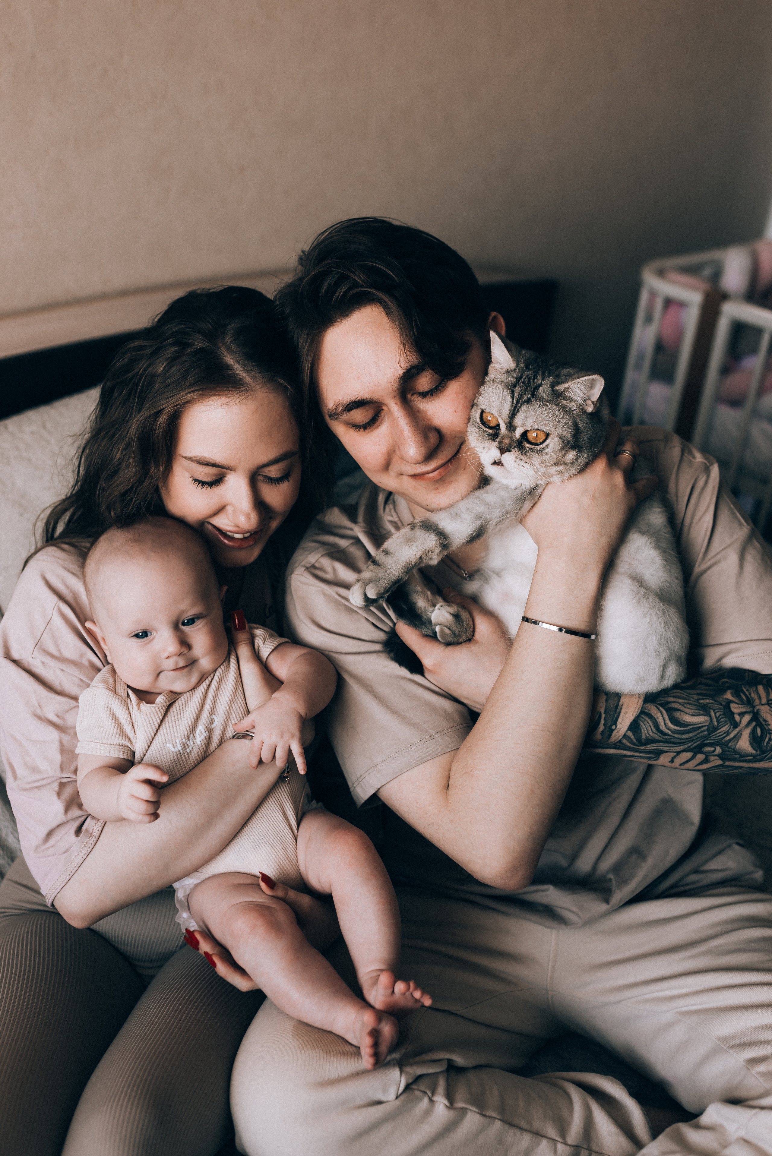 Оксана, Артур & Эмилия. Семейный фотограф в Санкт-Петербурге | Баранова Галина