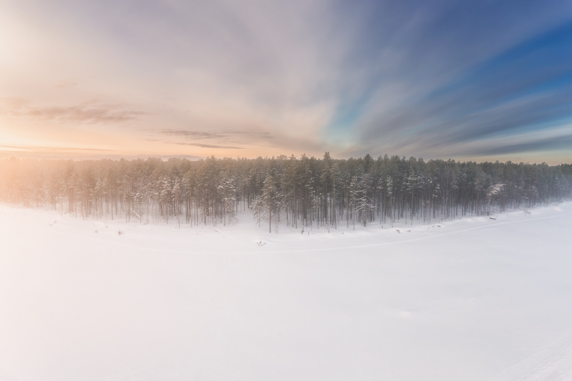 Пейзаж. Аэросъемка в Архангельске, Александр Ермолин