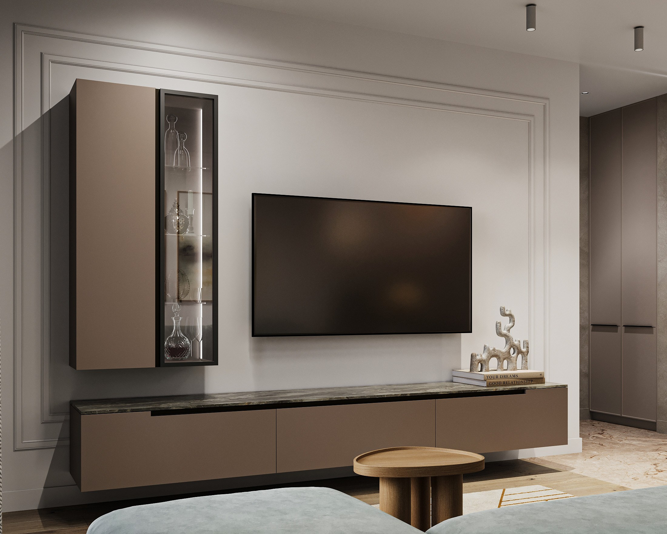 Kitchen living. 3D-Визуализатор Алёна Сулохина