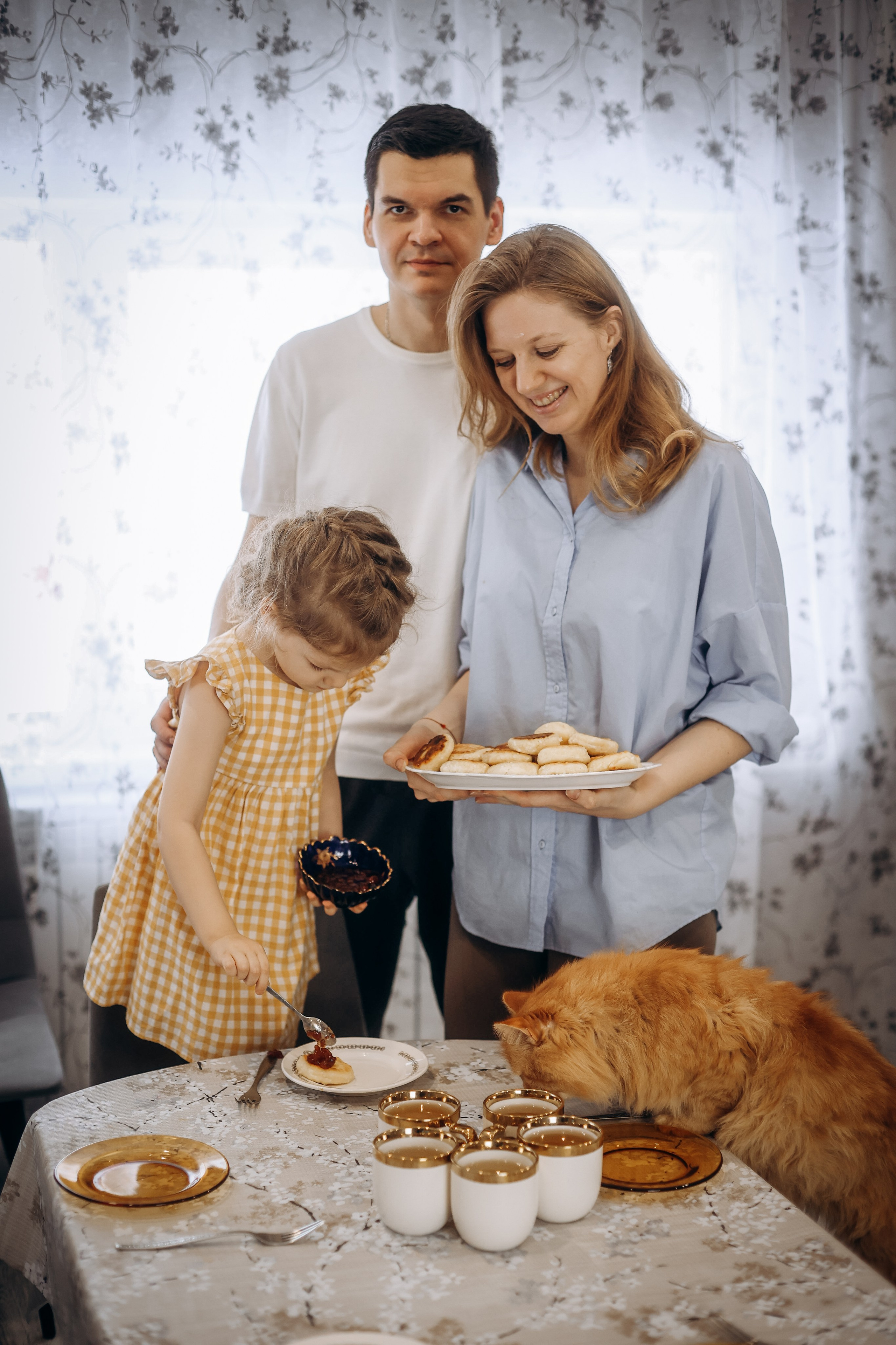 В гостях у Лидии Петровны. Утренние сырники. Детский и Семейный фотограф Елена Карпушина