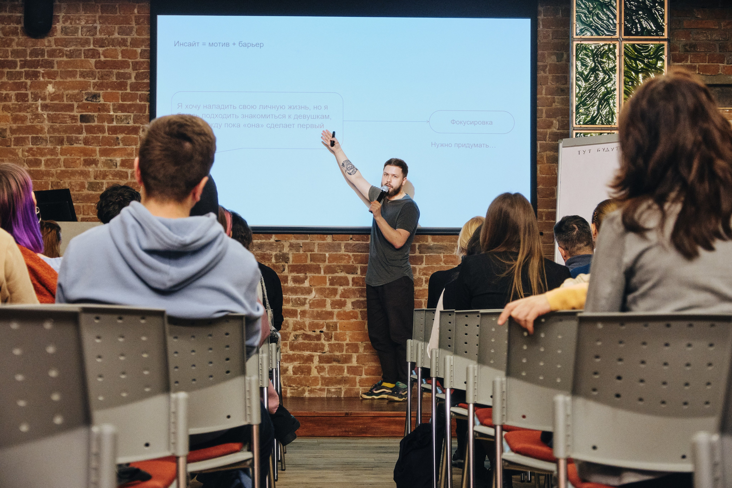 Репортажная съемка лекции в Санкт-Петербурге. Семейные и свадебные фотосессии в СПб, в студии, на улице, на природе