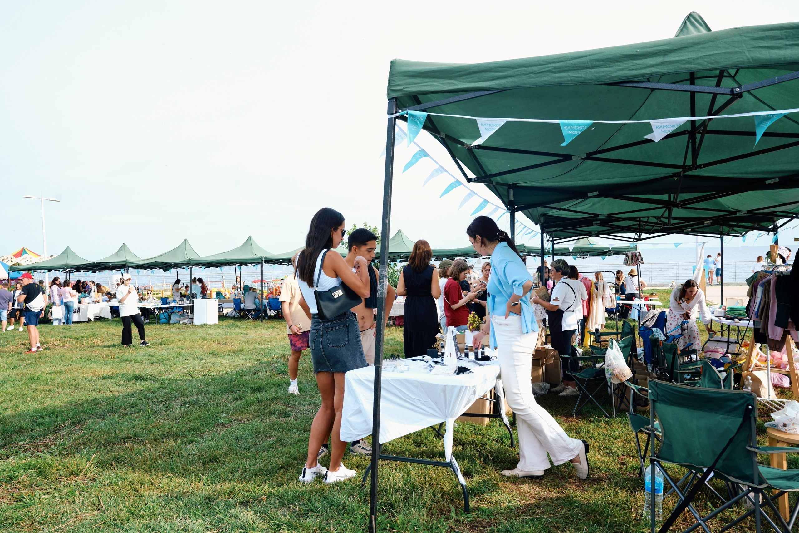 Пляжный маркет 2024, г. Лаишево. Фотограф Казань