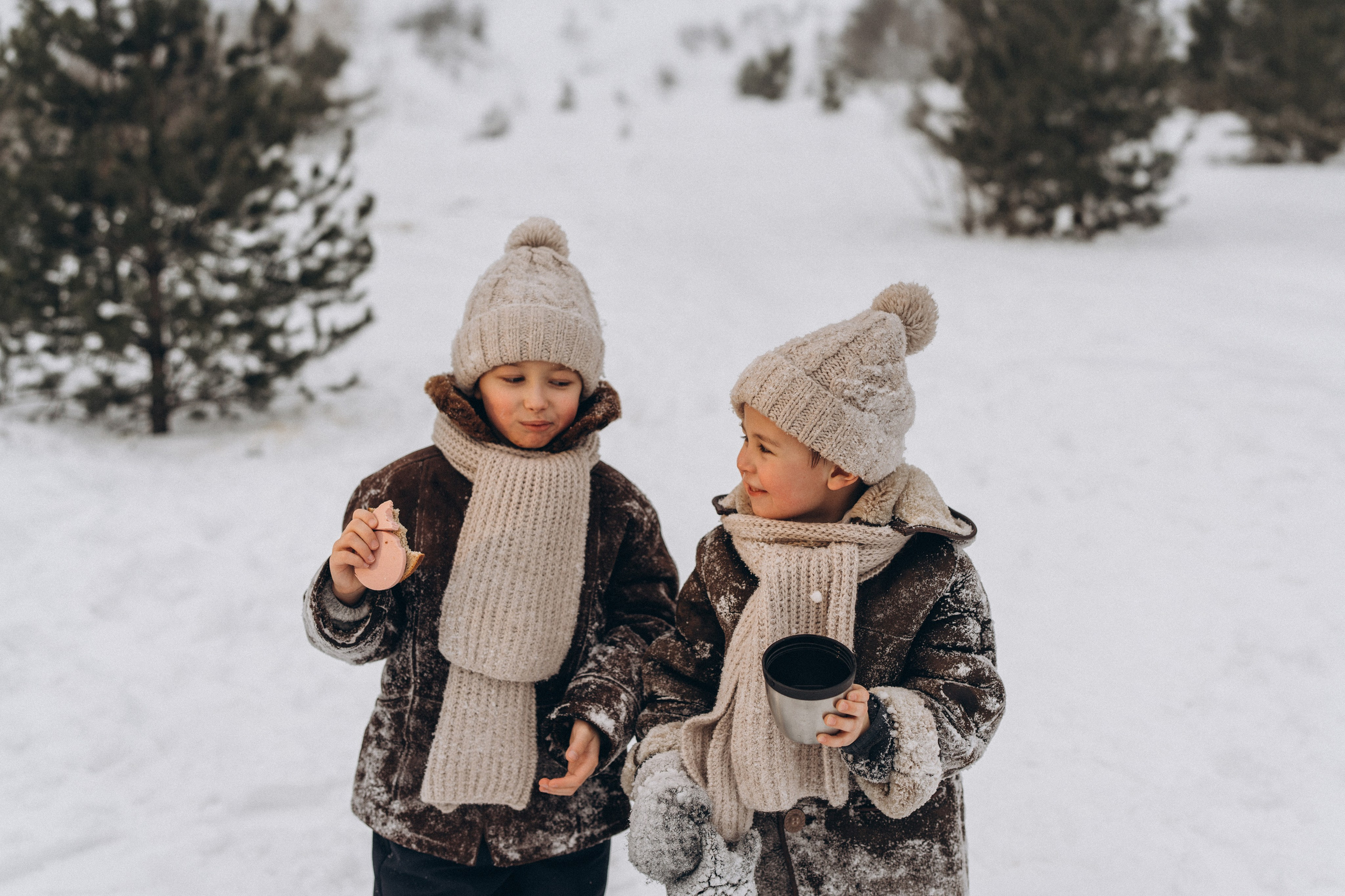 Зимняя семейная фотосессия. Детский, семейный и ньюборн фотограф в Москве Юлия Шуарт