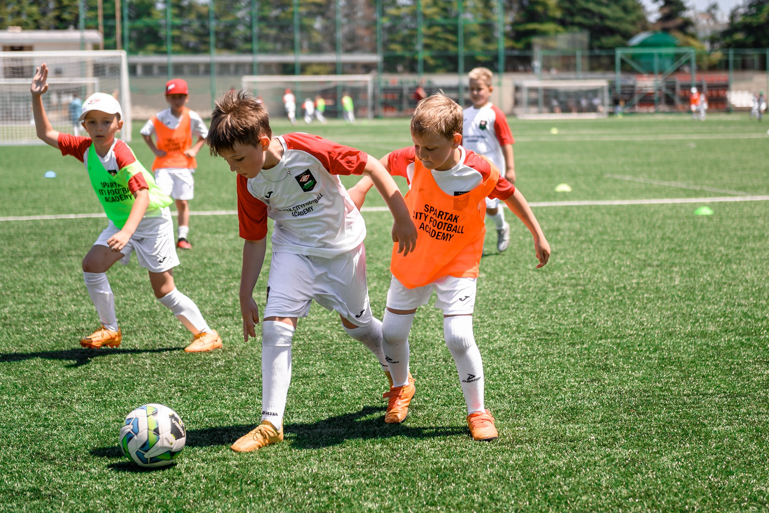 Детский лагерь футбольной школы Спартак. Свадебный и семейный фотограф София Невская