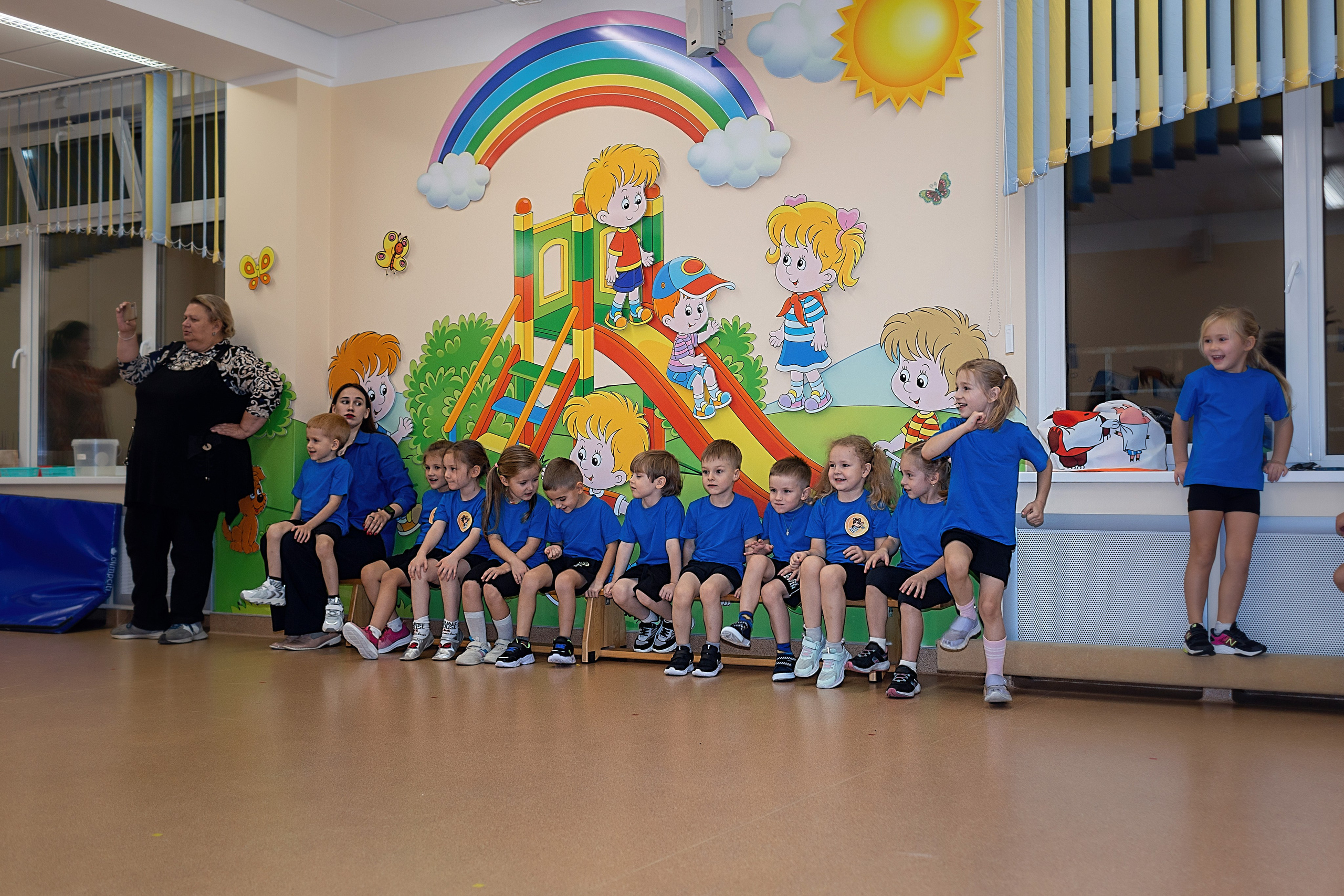 День пап в детском саду_2024. Семейный фотограф в Санкт-Петербурге