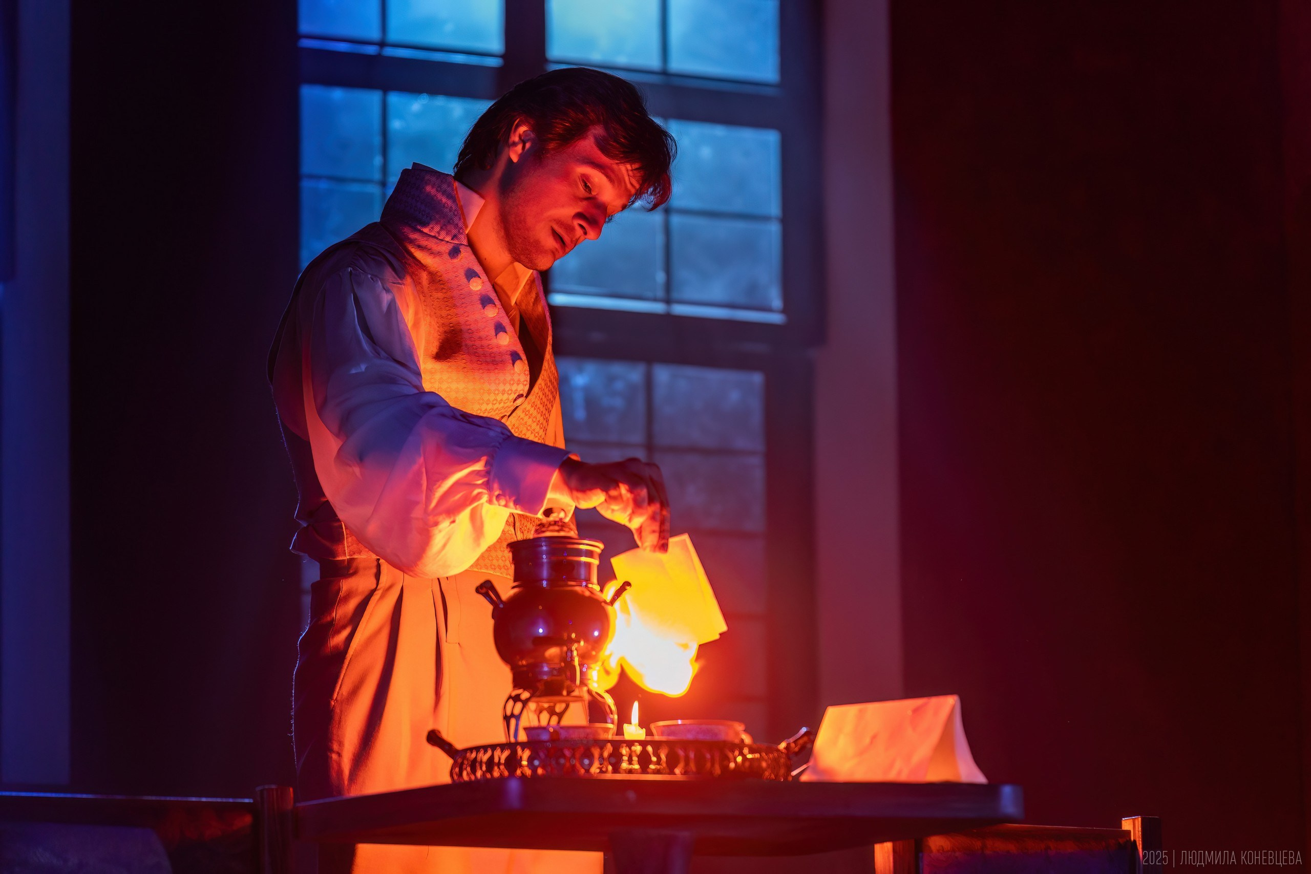 Мастерская Фоменко. Спектакль «Аркадия». Режиссер Евгений Каменькович. Театральная фотография