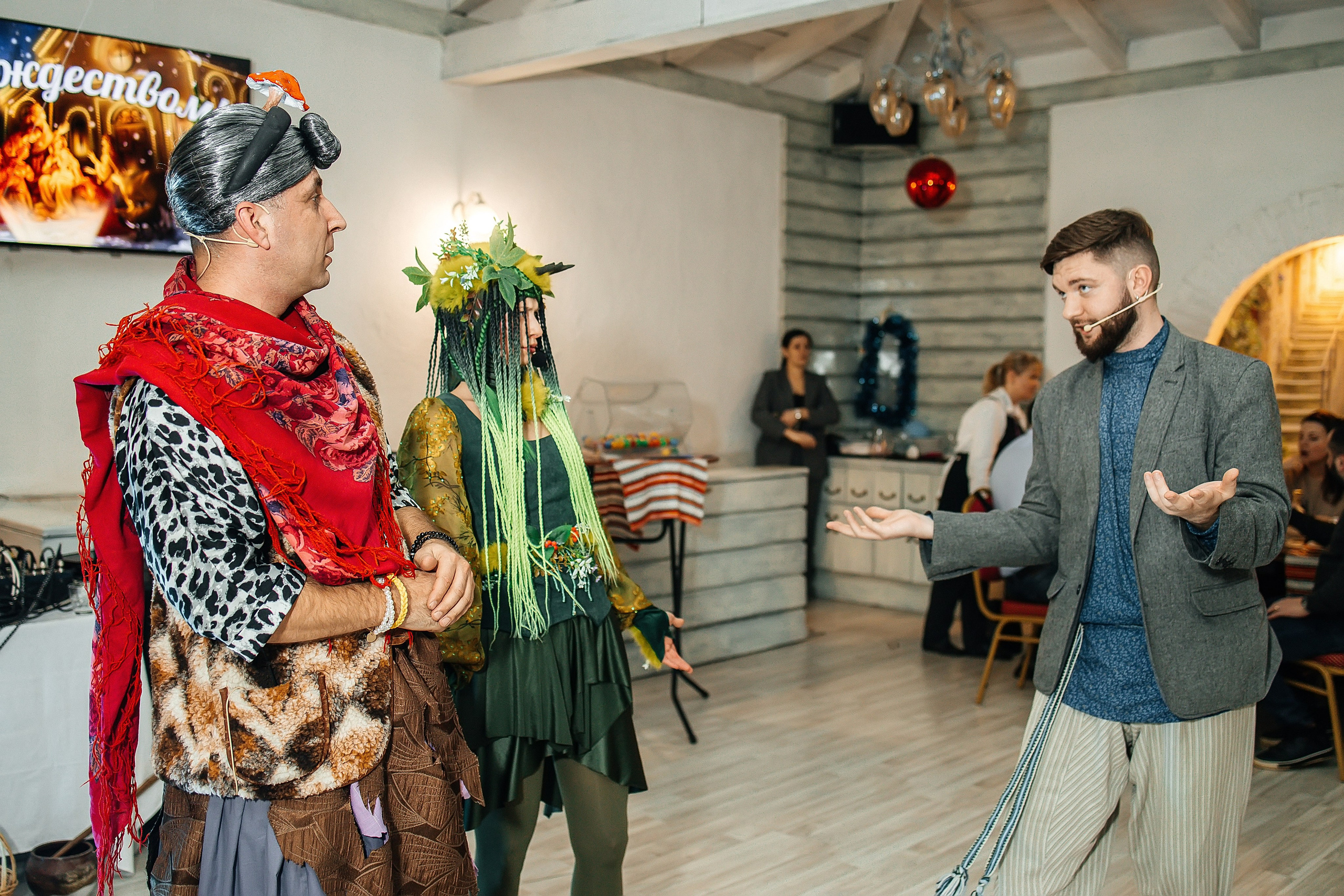 Рождество в ресторане «Казачок». Александр Антонов. Профессиональный свадебный, репортажный фотограф в Москве, Подольске. Фото+Видео на любой праздник