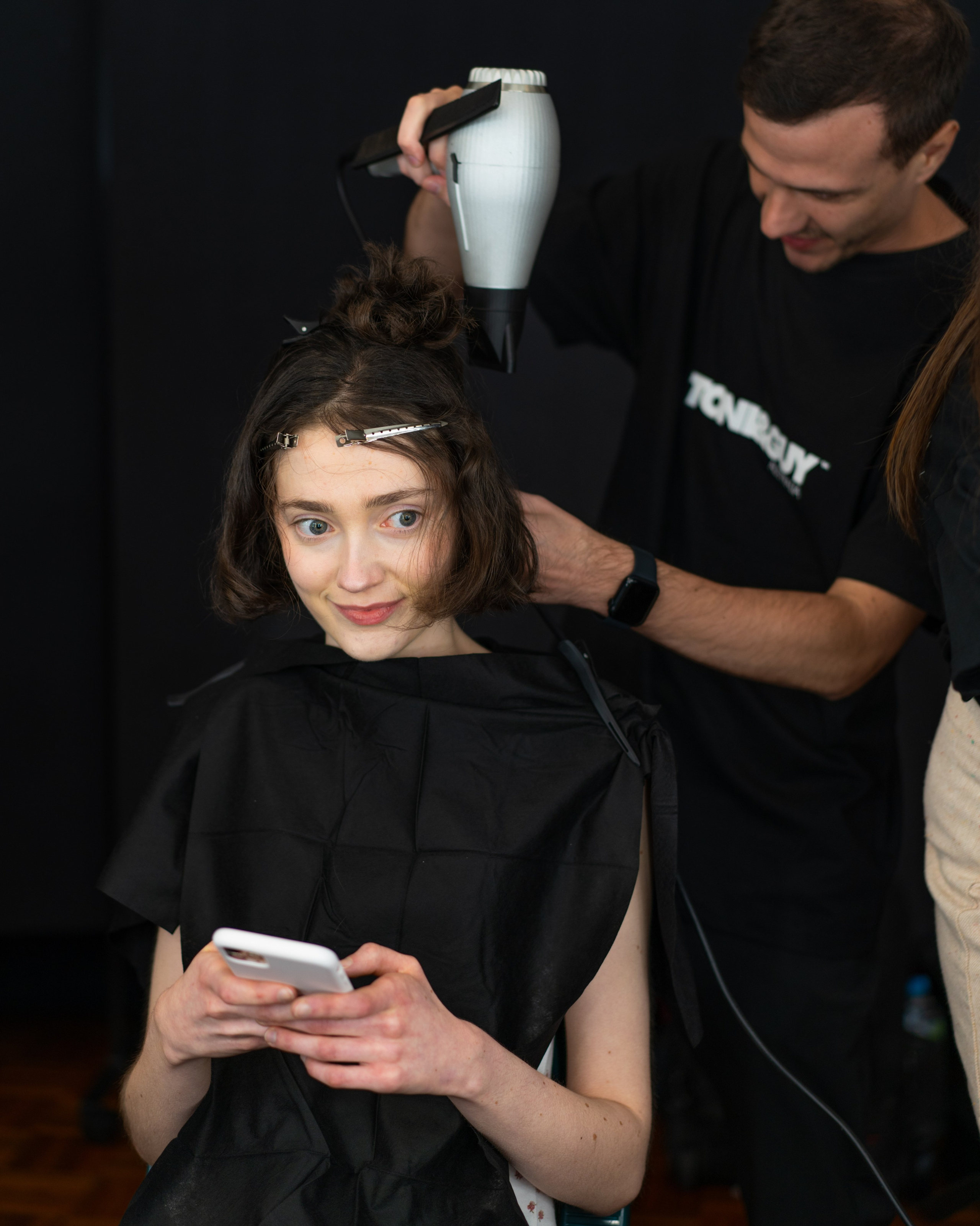 BTS for TONI&GUY. Ekaterina-samoylova.com