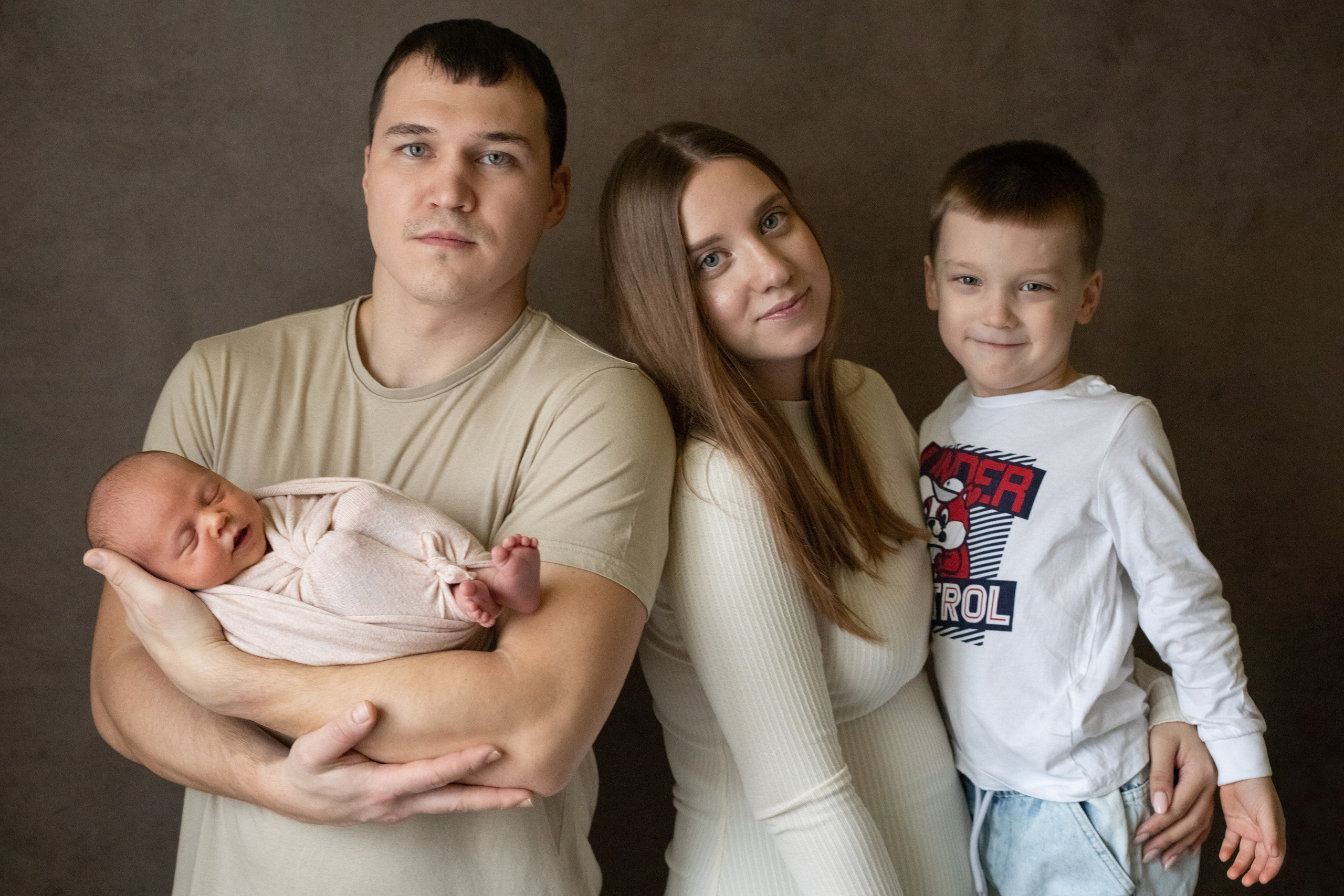 Анастасия до/после. Фотограф новорожденных в Екатеринбурге Татьяна Продан