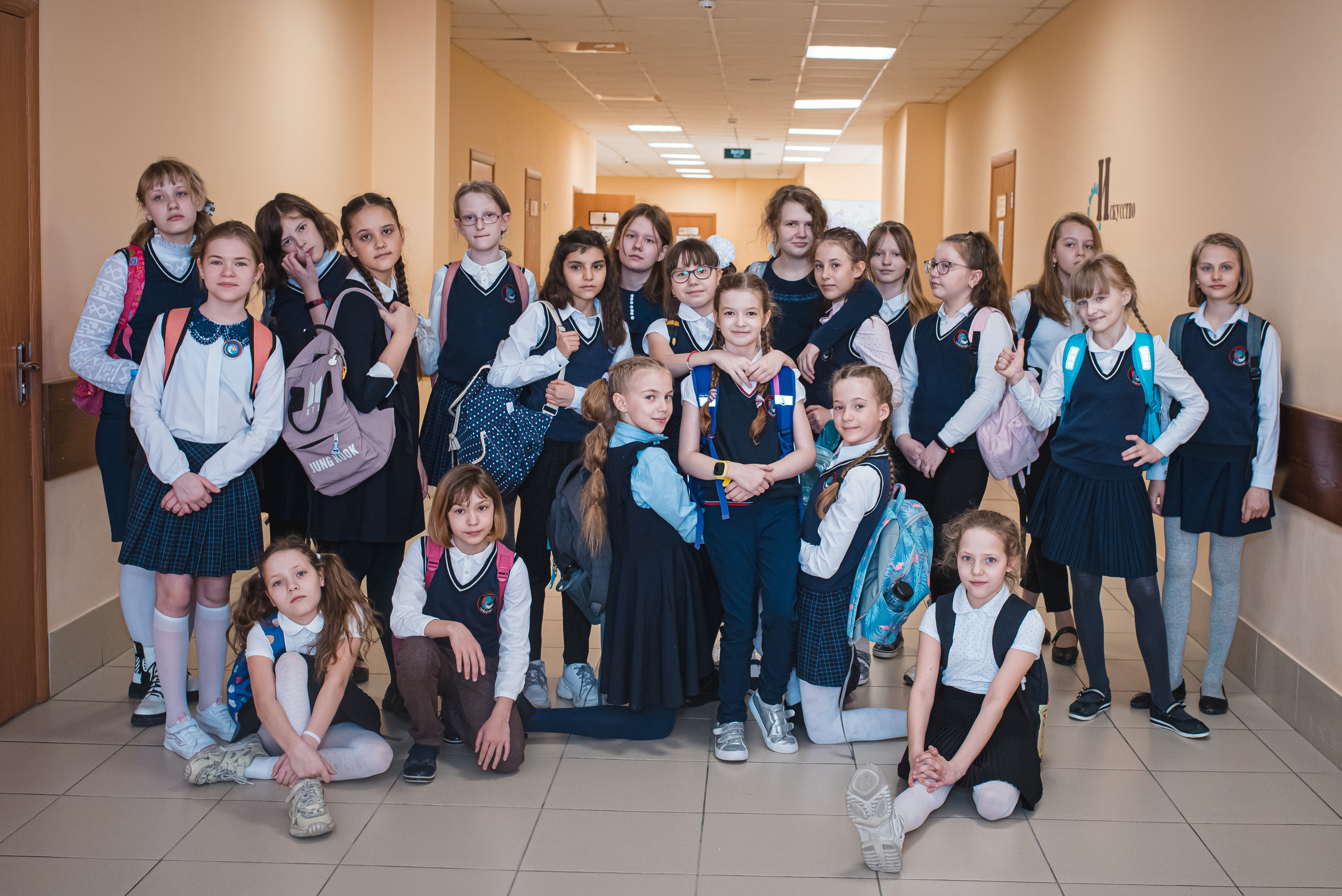 Школа 213 4 класс. Семейный и детский фотограф в Новосибирске Доронина Ольга