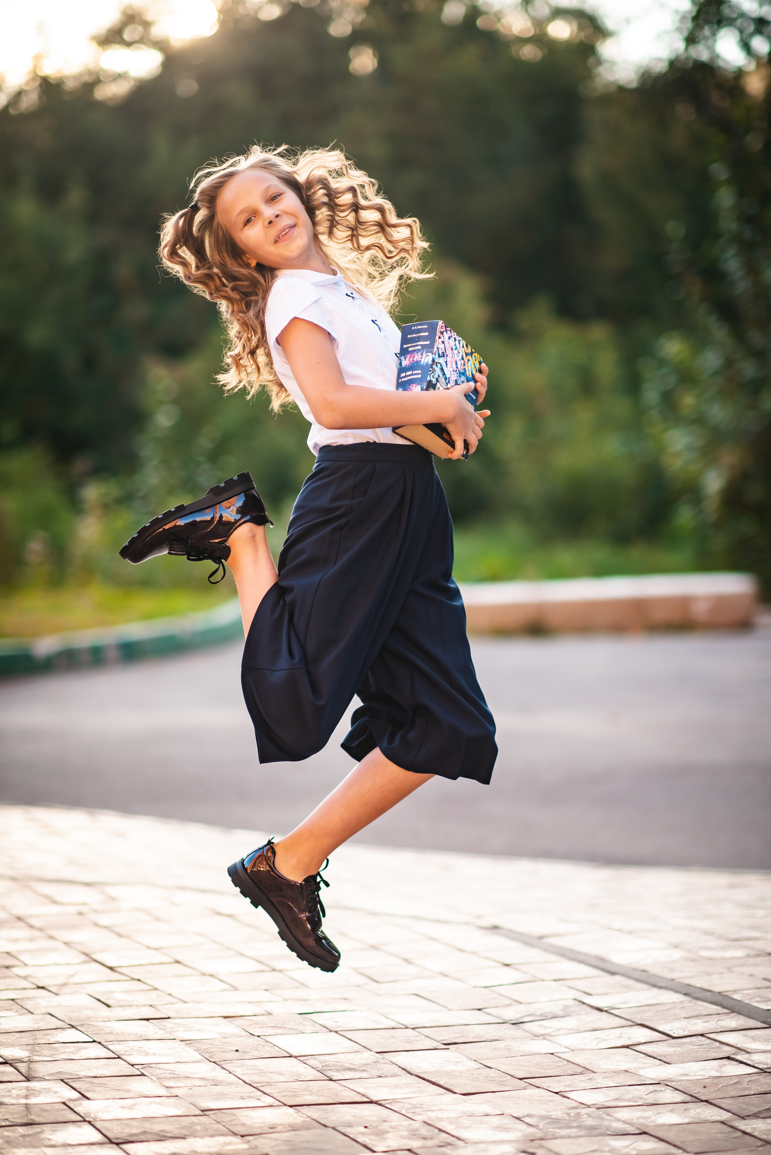Соня в школу. Семейный и детский фотограф в Новосибирске Доронина Ольга