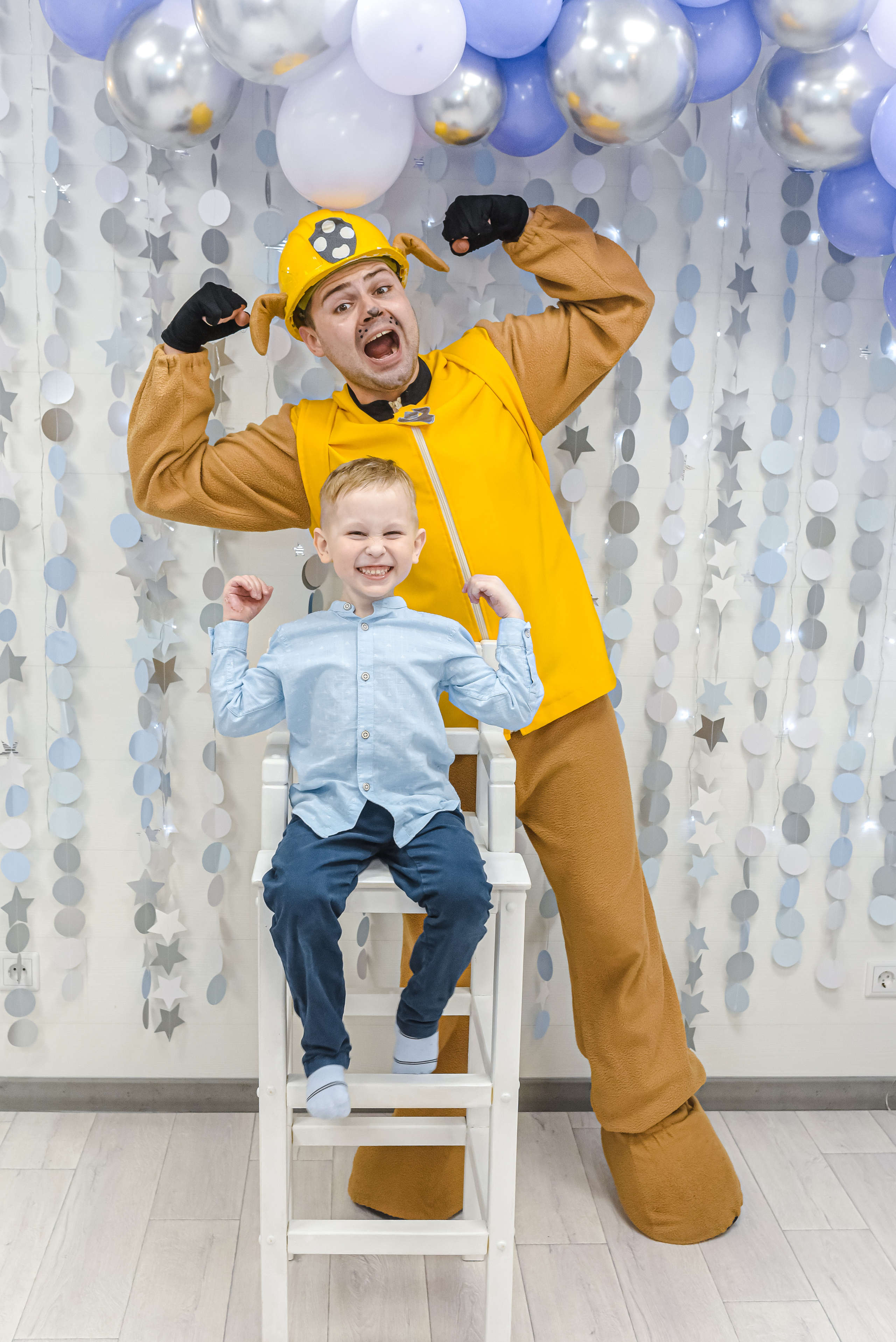 День Рожденье с Крепышом. Семейный и детский фотограф в Новосибирске Доронина Ольга