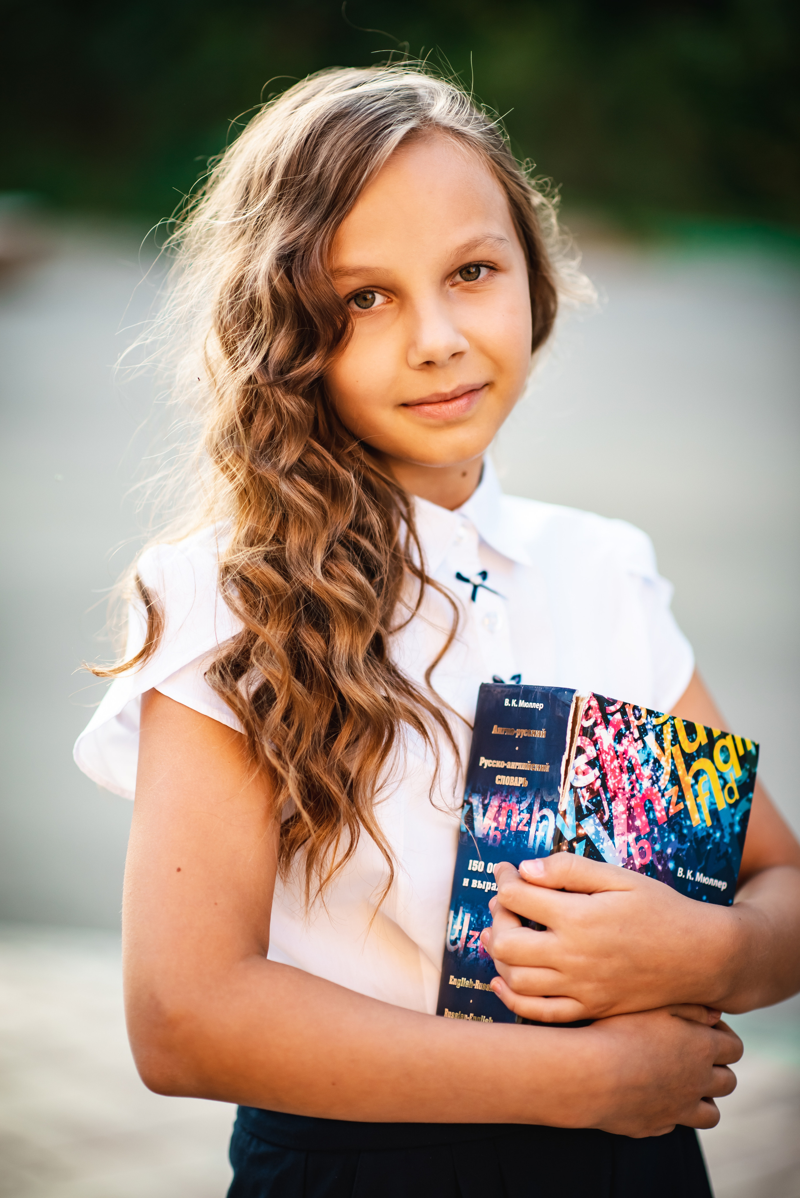 Соня в школу. Семейный и детский фотограф в Новосибирске Доронина Ольга