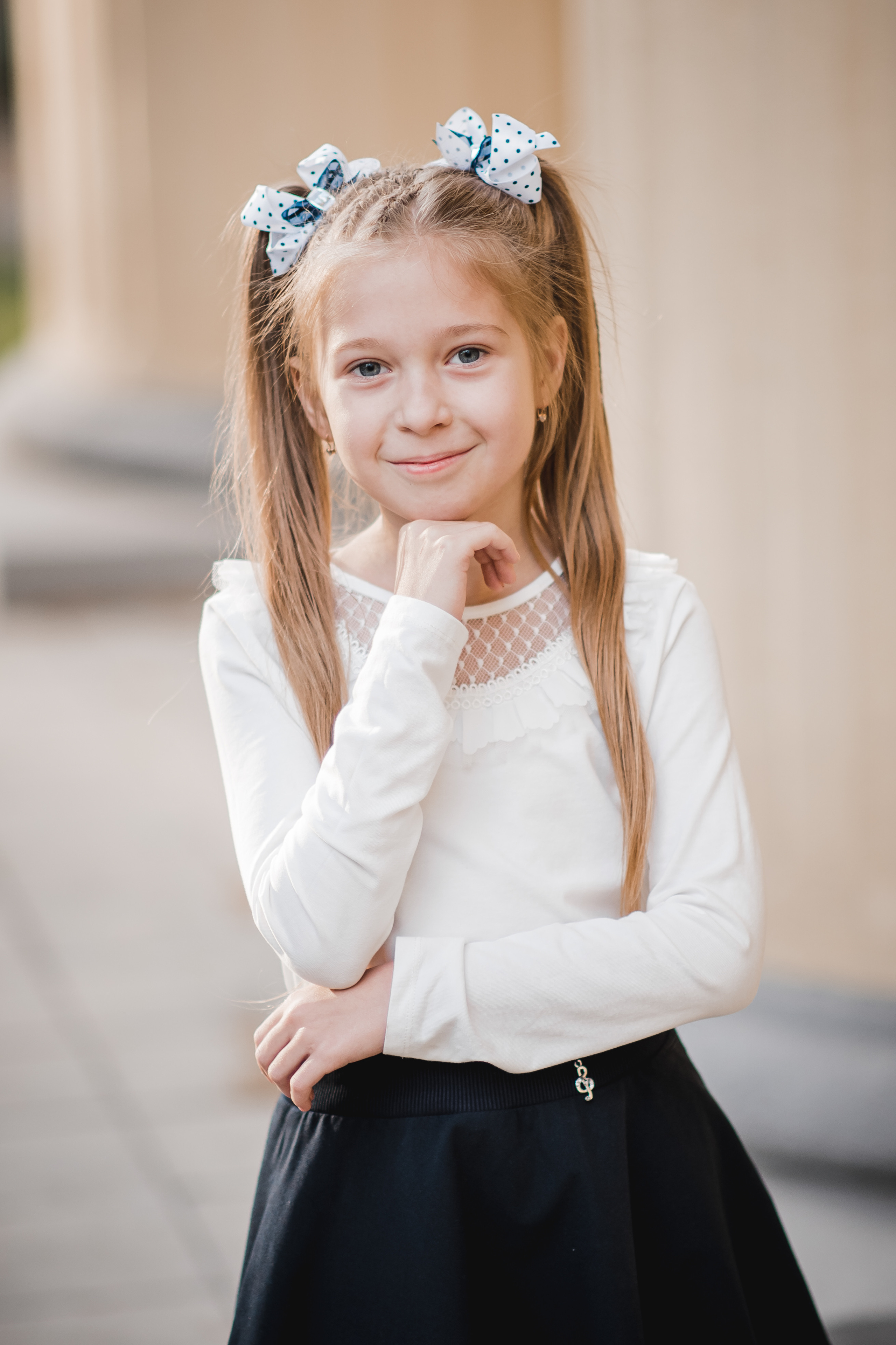 Ксюша 2 класс. Семейный и детский фотограф в Новосибирске Доронина Ольга