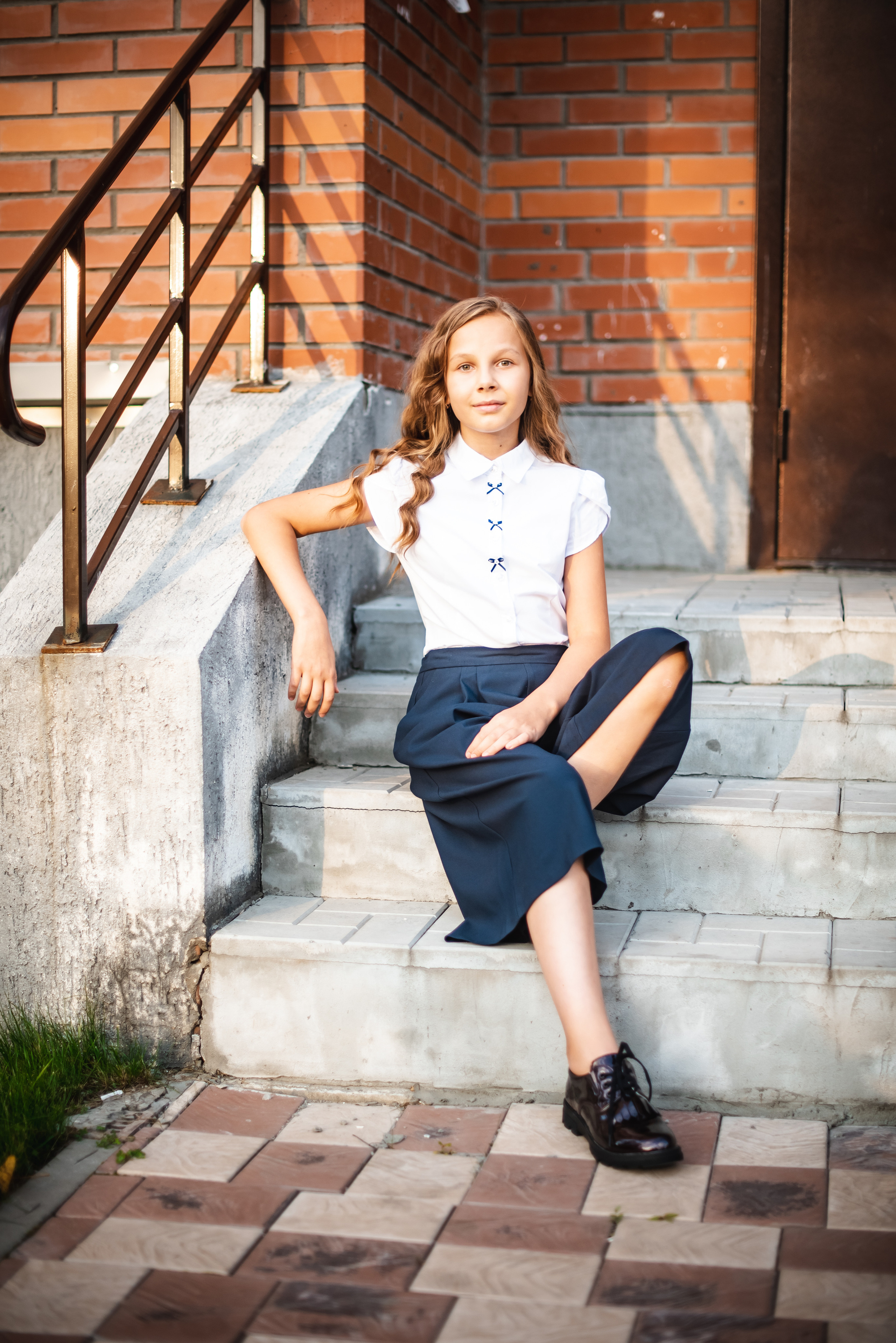 Соня в школу. Семейный и детский фотограф в Новосибирске Доронина Ольга