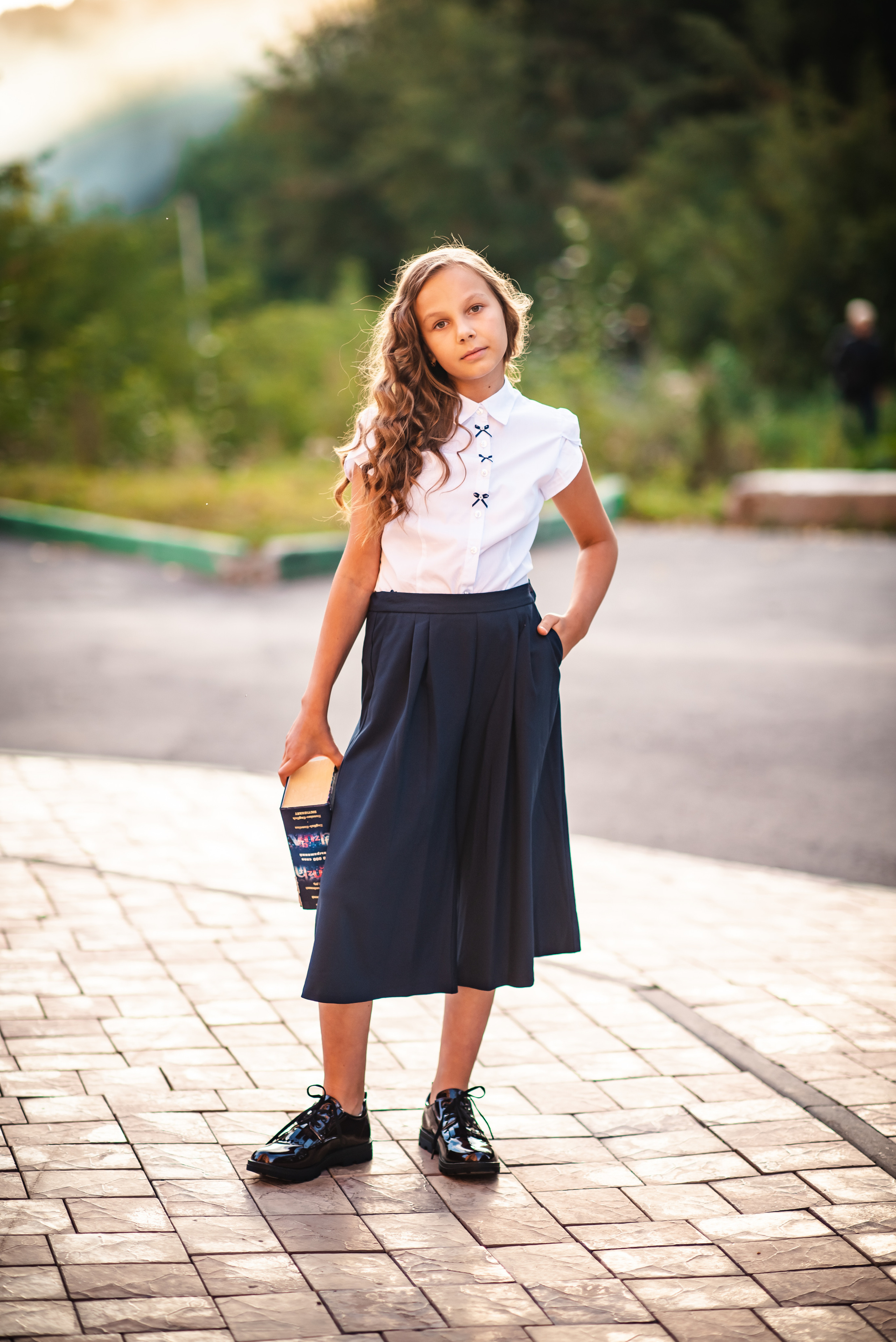 Соня в школу. Семейный и детский фотограф в Новосибирске Доронина Ольга