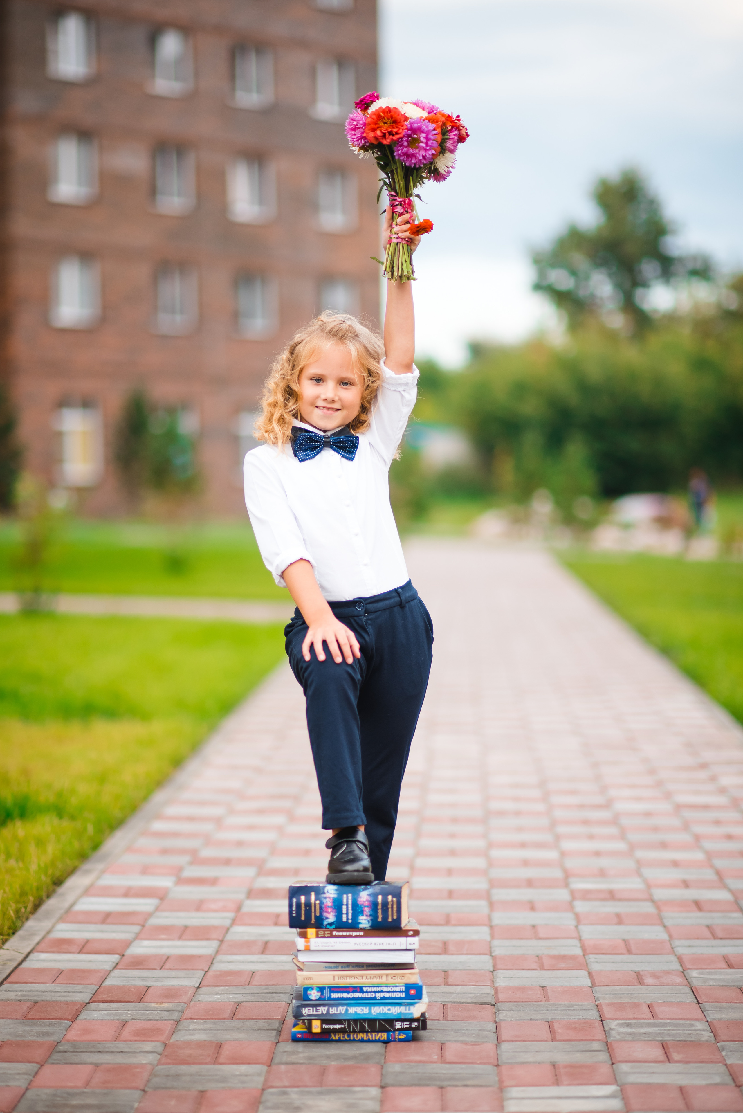 Снова в школу. Семейный и детский фотограф в Новосибирске Доронина Ольга