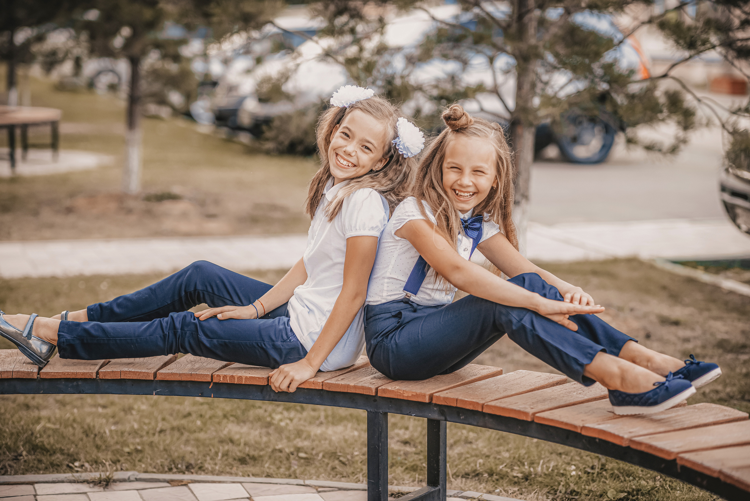 Школьные подружки. Семейный и детский фотограф в Новосибирске Доронина Ольга