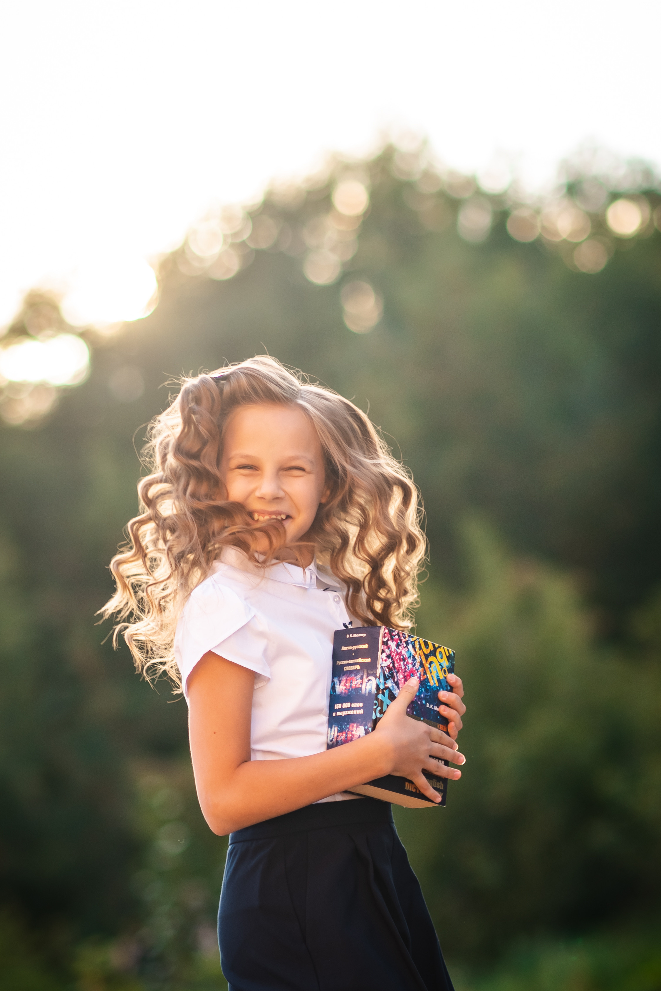 Соня в школу. Семейный и детский фотограф в Новосибирске Доронина Ольга
