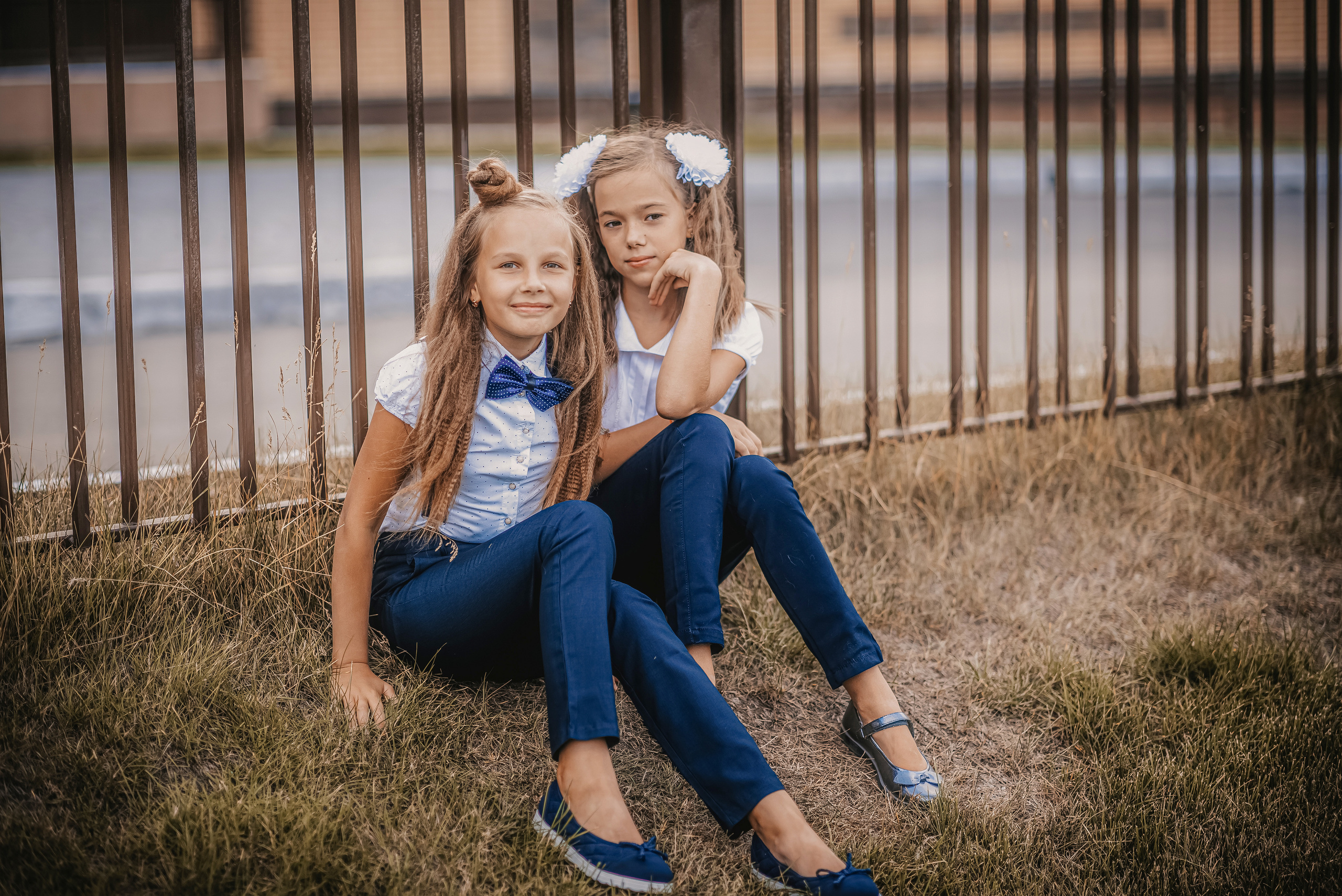Школьные подружки. Семейный и детский фотограф в Новосибирске Доронина Ольга