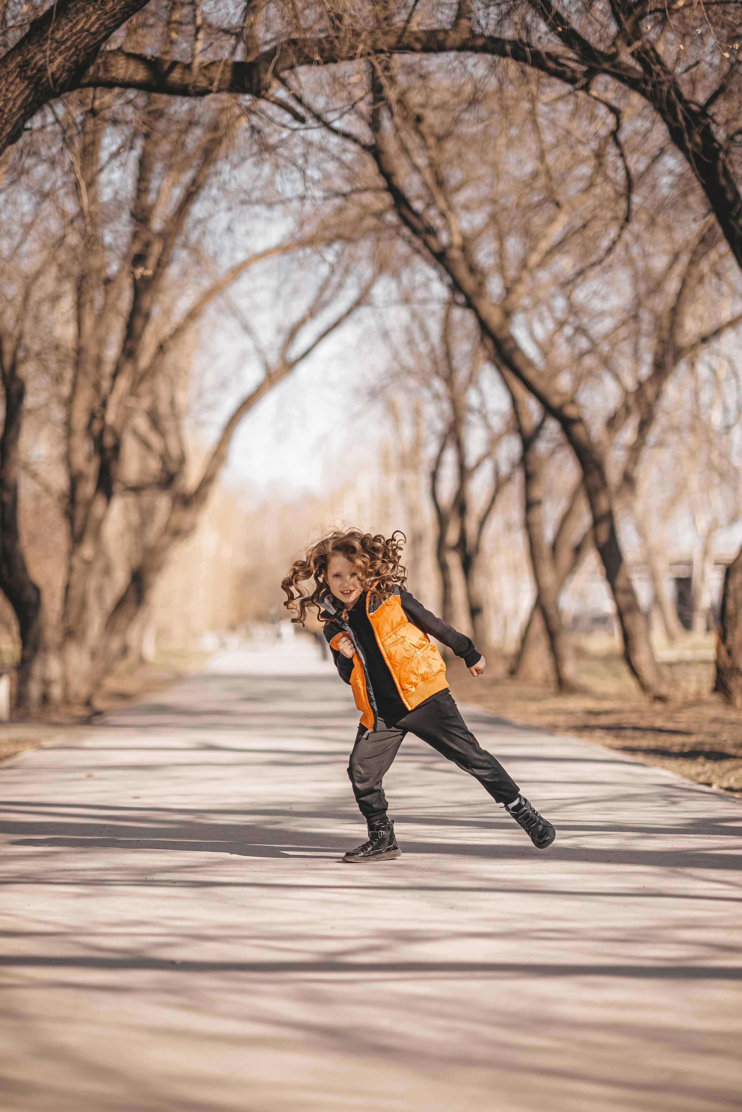 Весна, танцы, кудряшки. Семейный и детский фотограф в Новосибирске Доронина Ольга