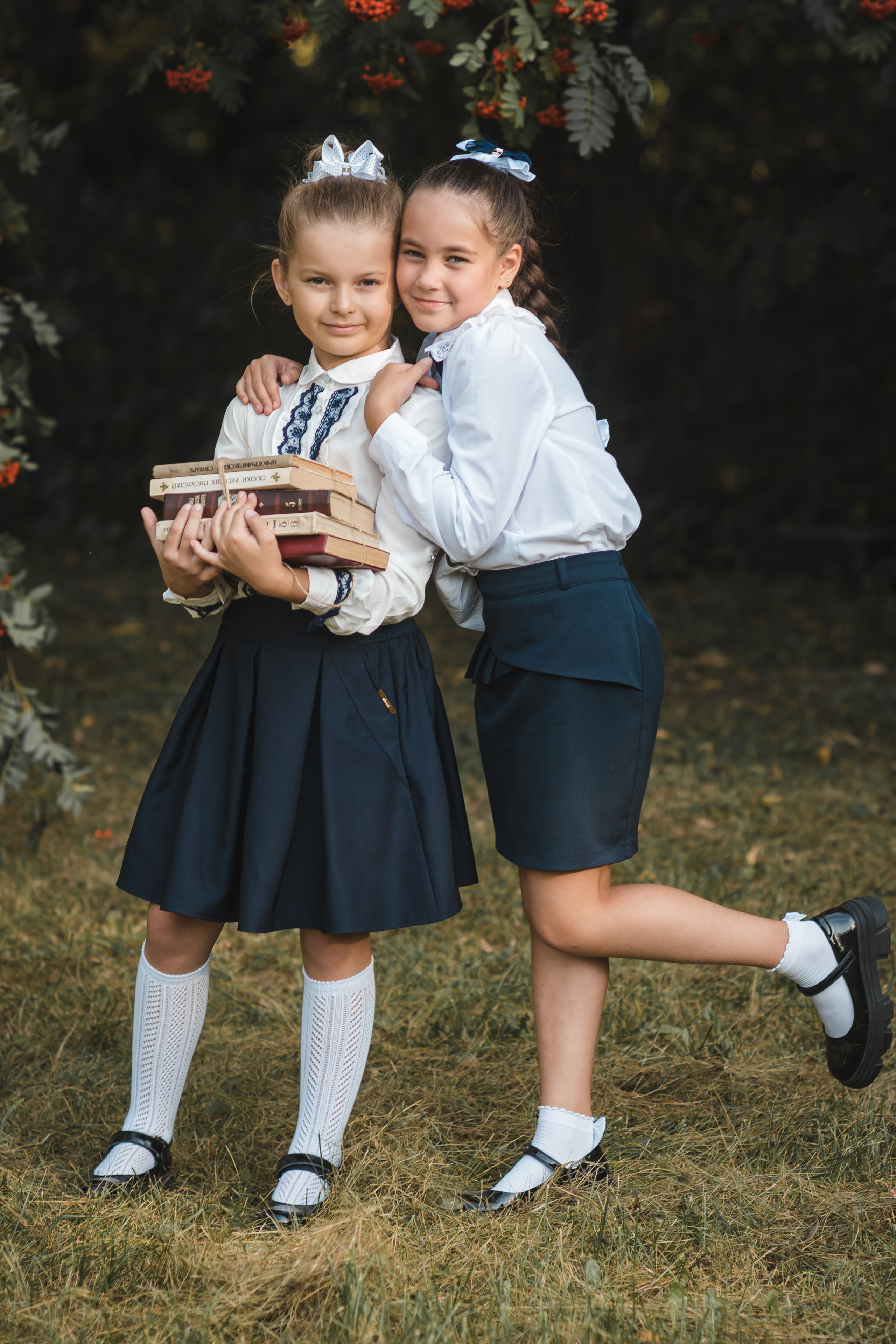 Школьные подружки. Семейный и детский фотограф в Новосибирске Доронина Ольга