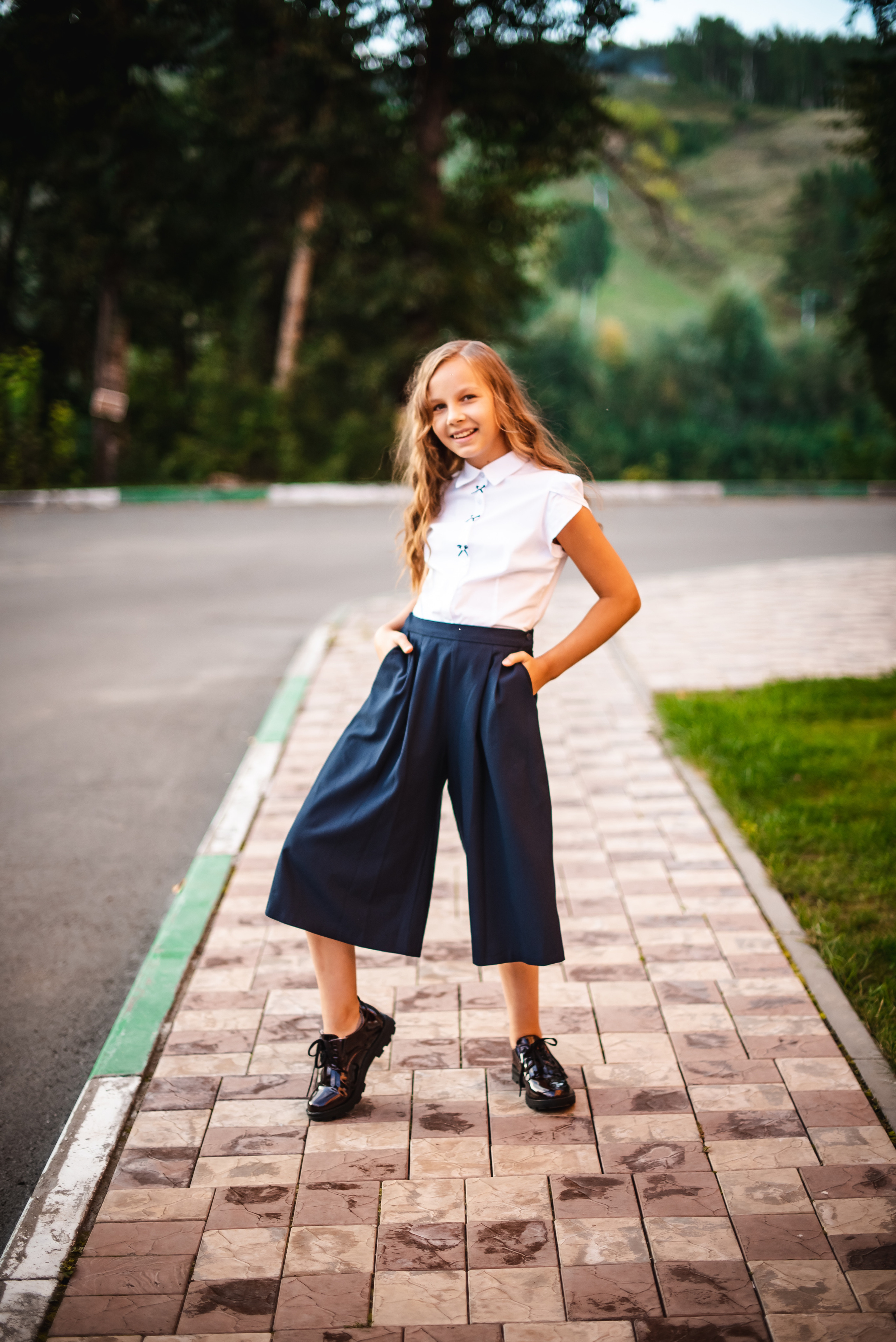 Соня в школу. Семейный и детский фотограф в Новосибирске Доронина Ольга