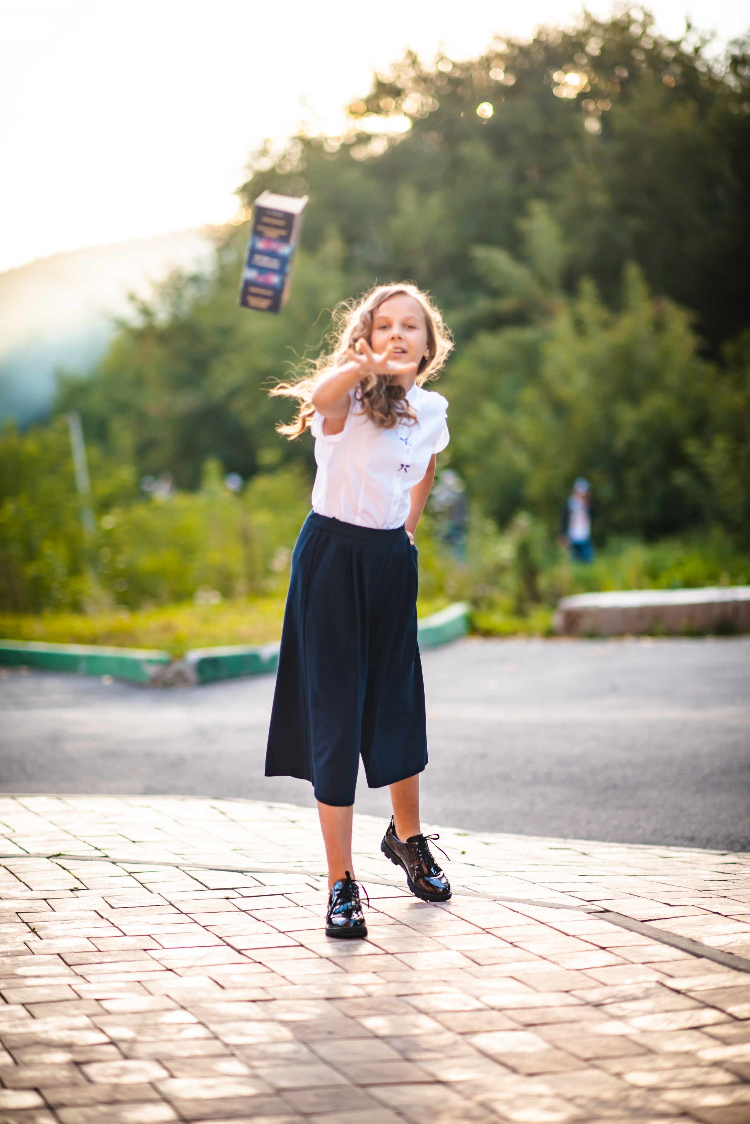 Соня в школу. Семейный и детский фотограф в Новосибирске Доронина Ольга