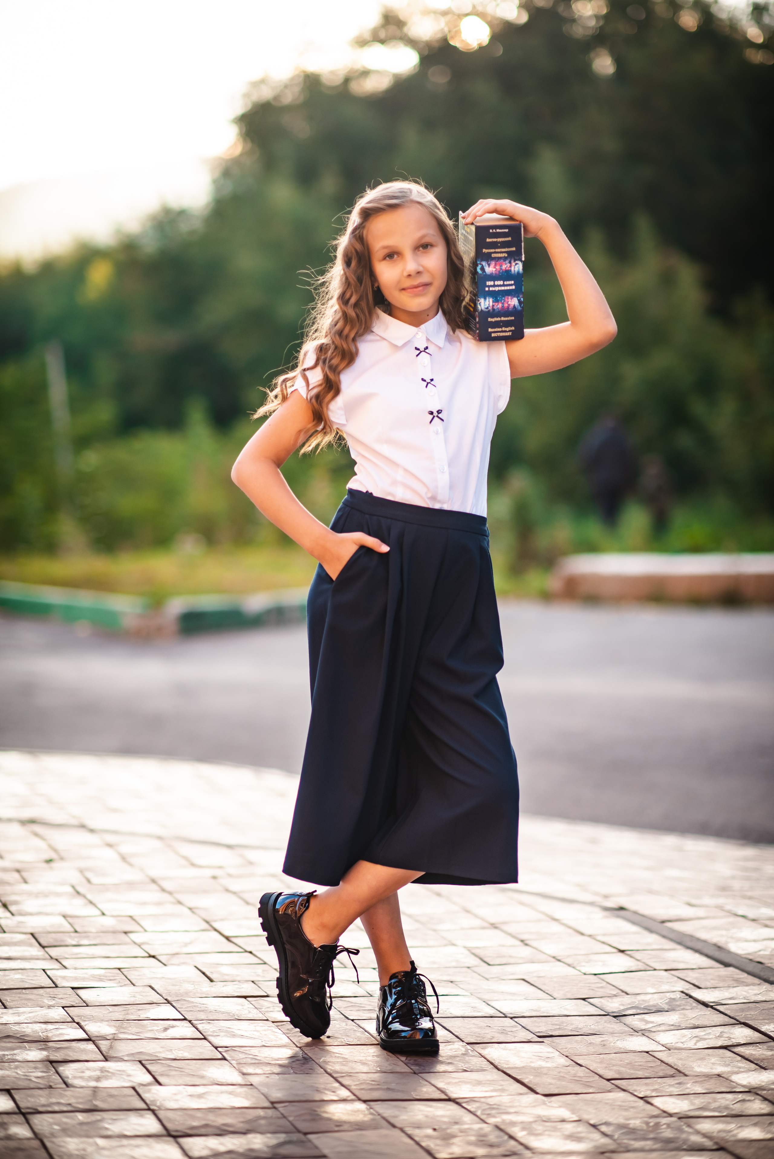 Соня в школу. Семейный и детский фотограф в Новосибирске Доронина Ольга