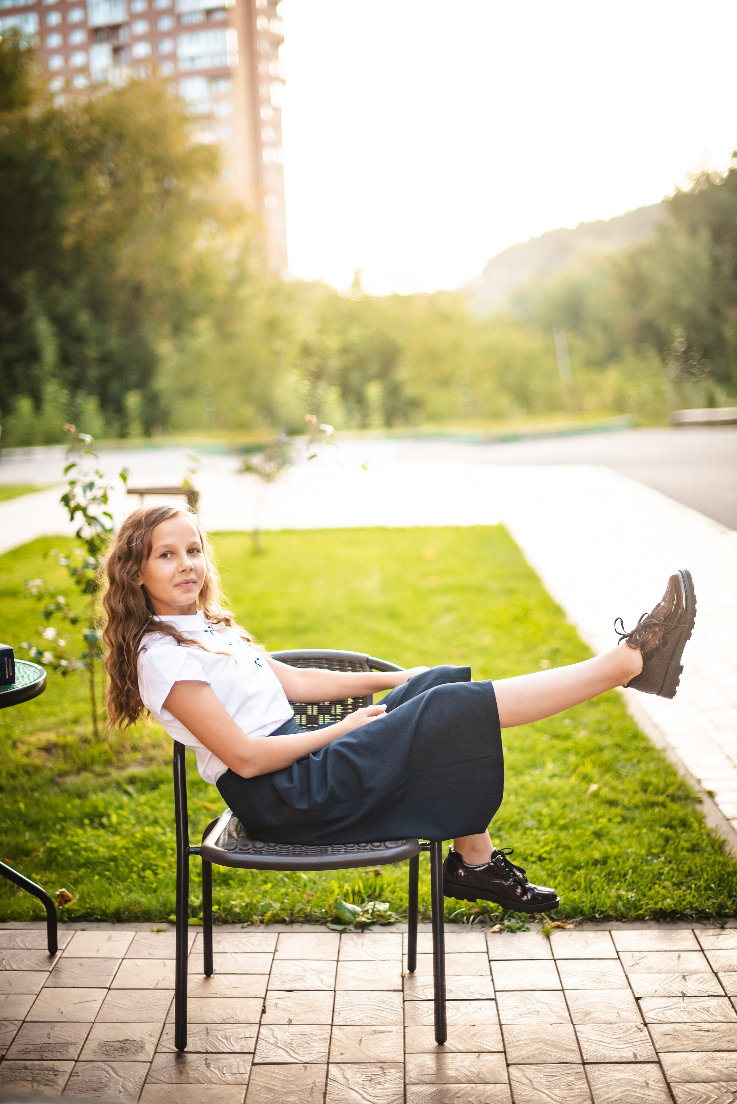 Соня в школу. Семейный и детский фотограф в Новосибирске Доронина Ольга